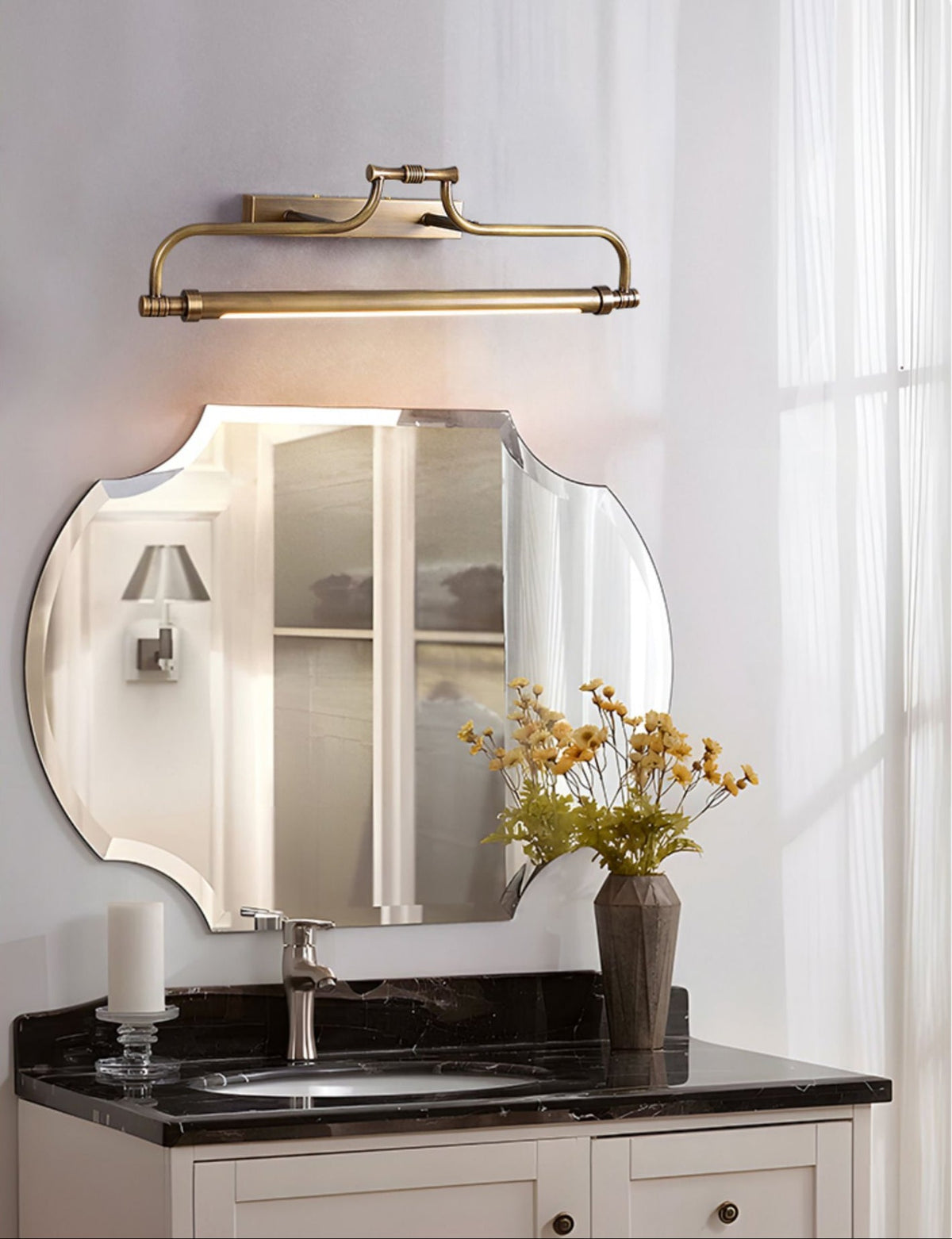 Auregrove Gallery Vanity Bathroom & Vanity Wall Lamp