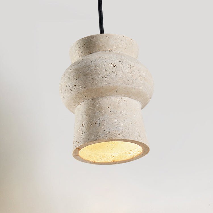Dynt Timeless Yellow Travertine Pendant Lamp