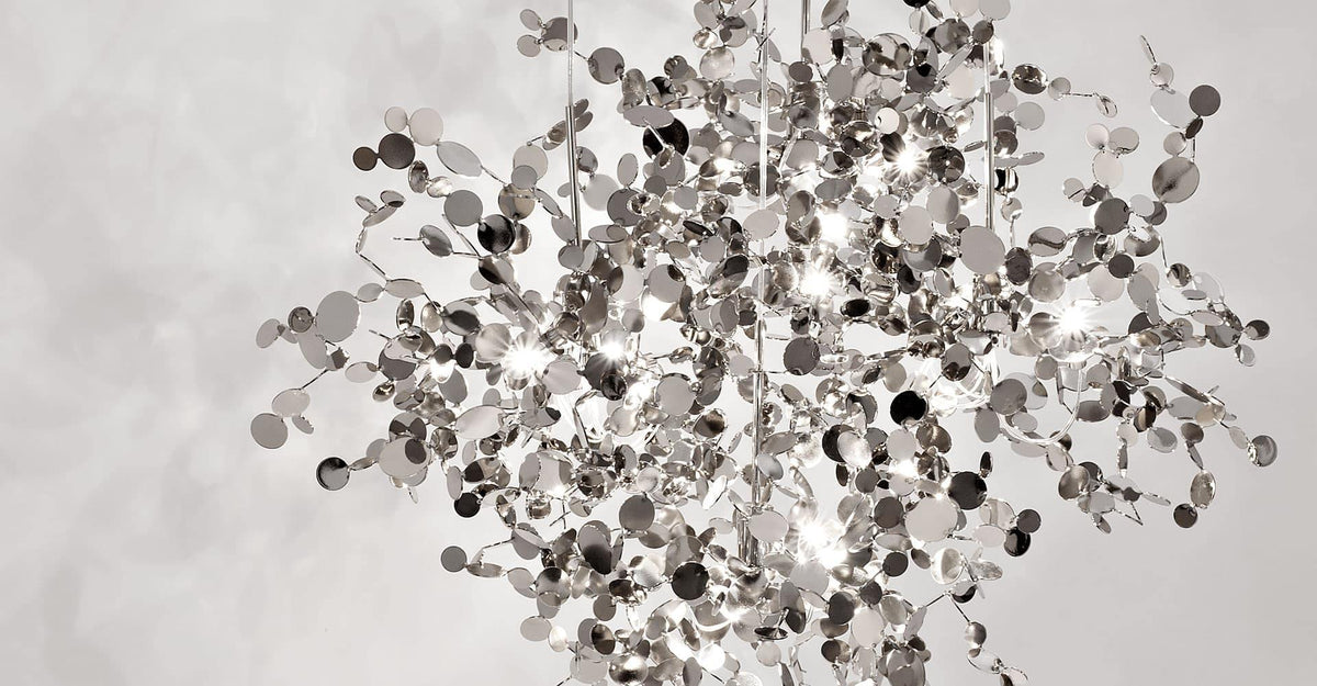 Noruielle Pendant Lamp Metallic Disc Cloud