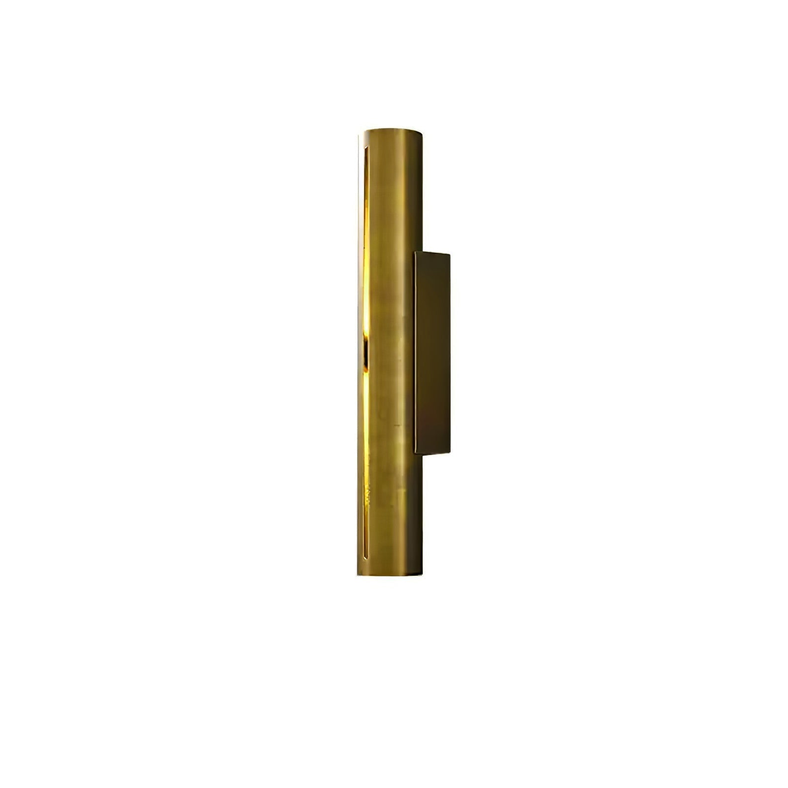 Avsilara Modern Minimalist Cylinder Brass Wall Light