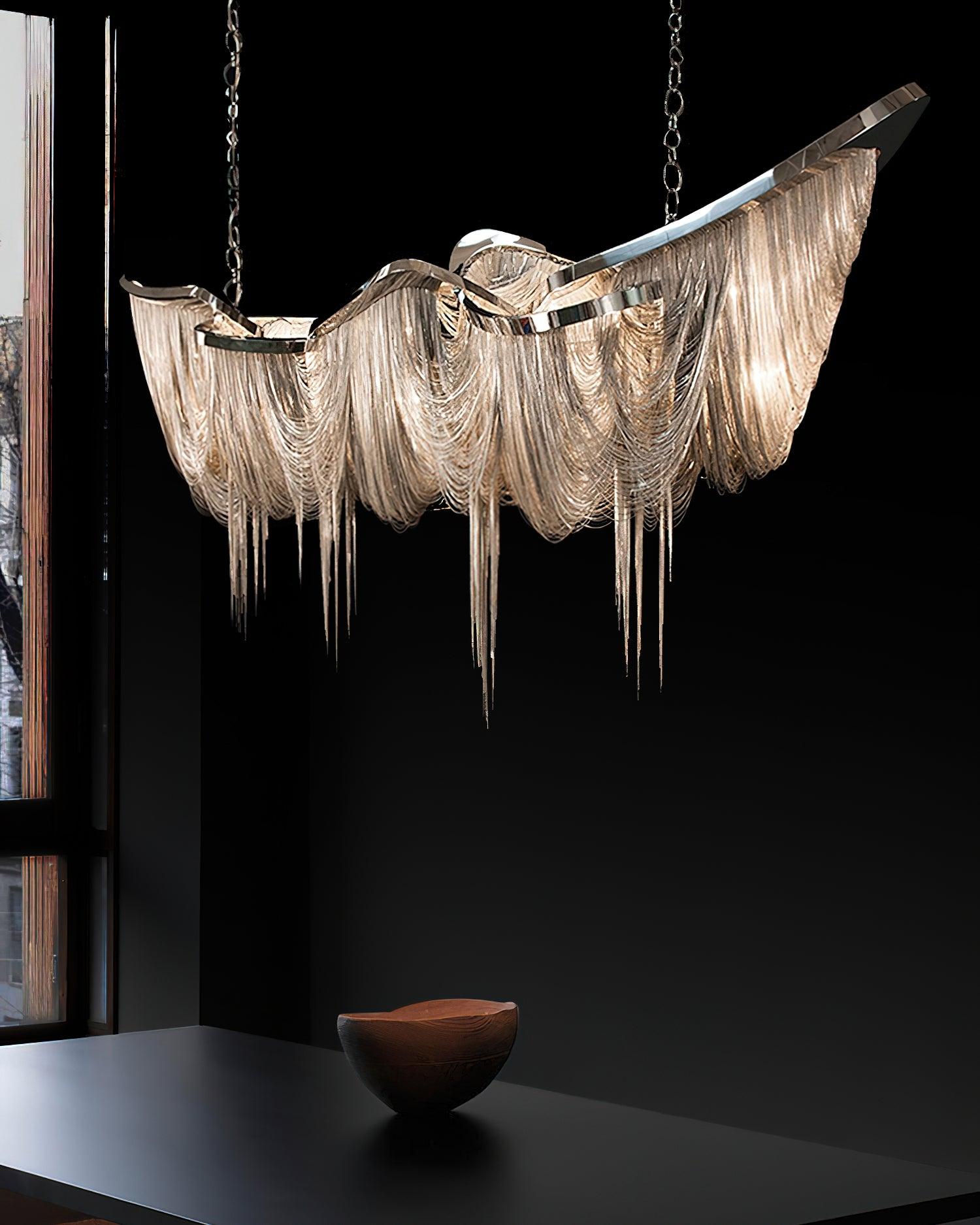 Soleraria Chandelier Tassel Gold