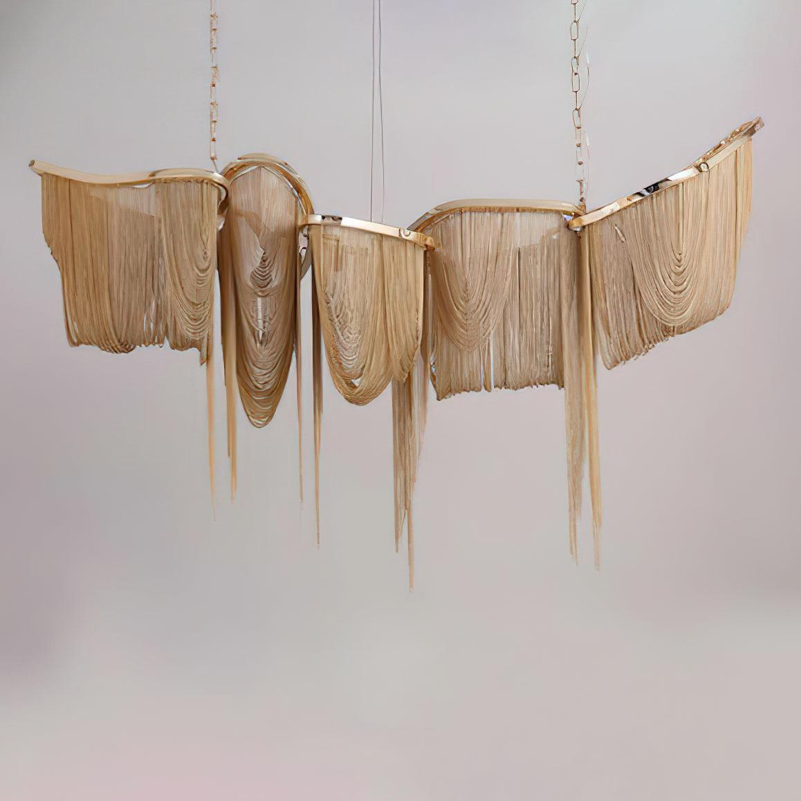 Soleraria Chandelier Tassel Gold
