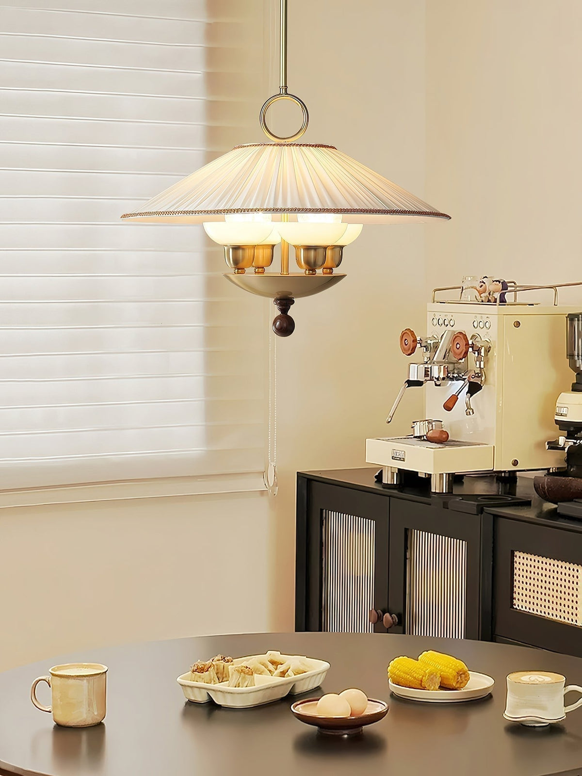 Umbera Pleated Shade Pendant Light
