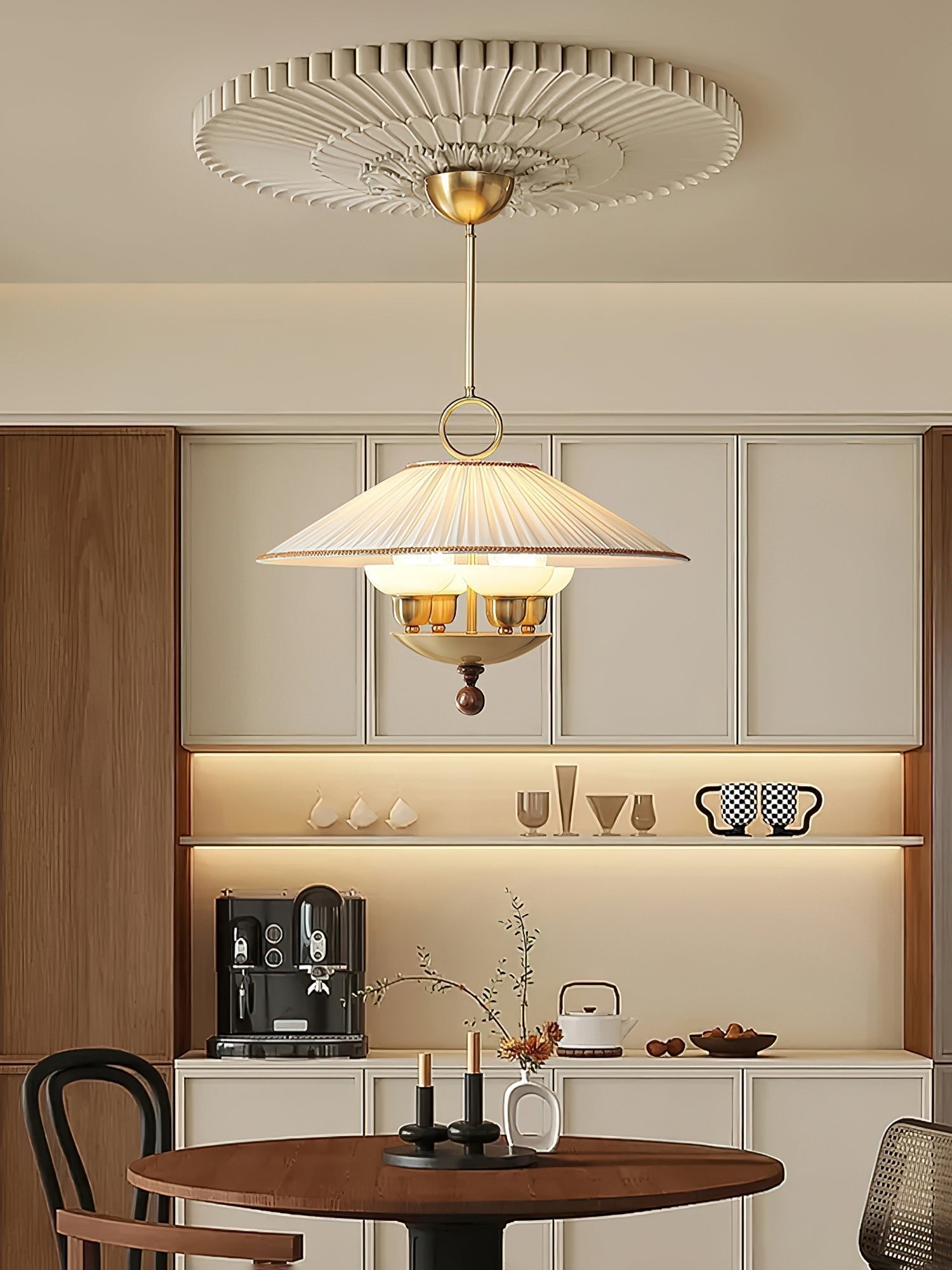 Umbera Pleated Shade Pendant Light