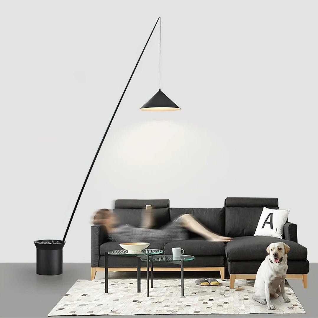 Canorara Multi-Arm Black Floor Lamp