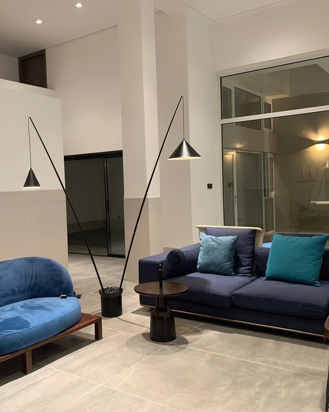 Canorara Multi-Arm Black Floor Lamp
