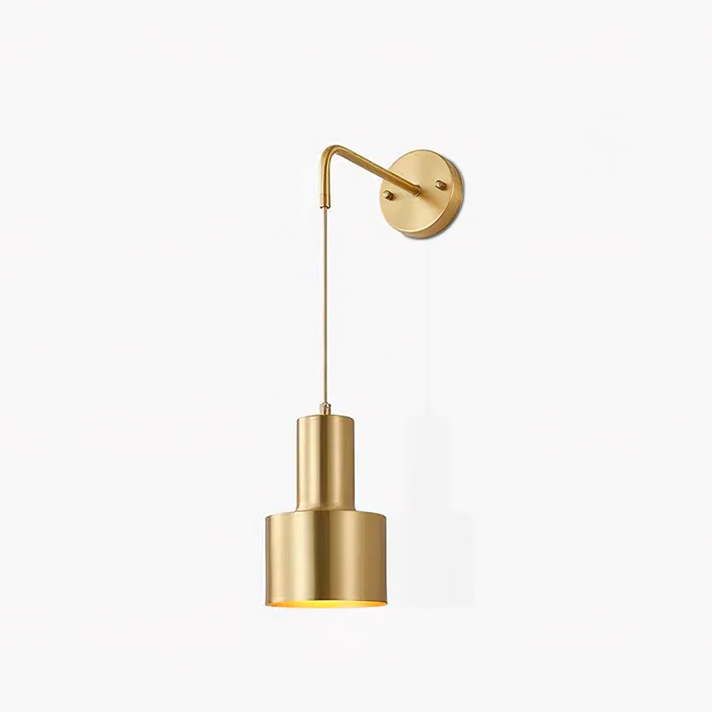 Alvina Modern Minimalist Brass Wall Light