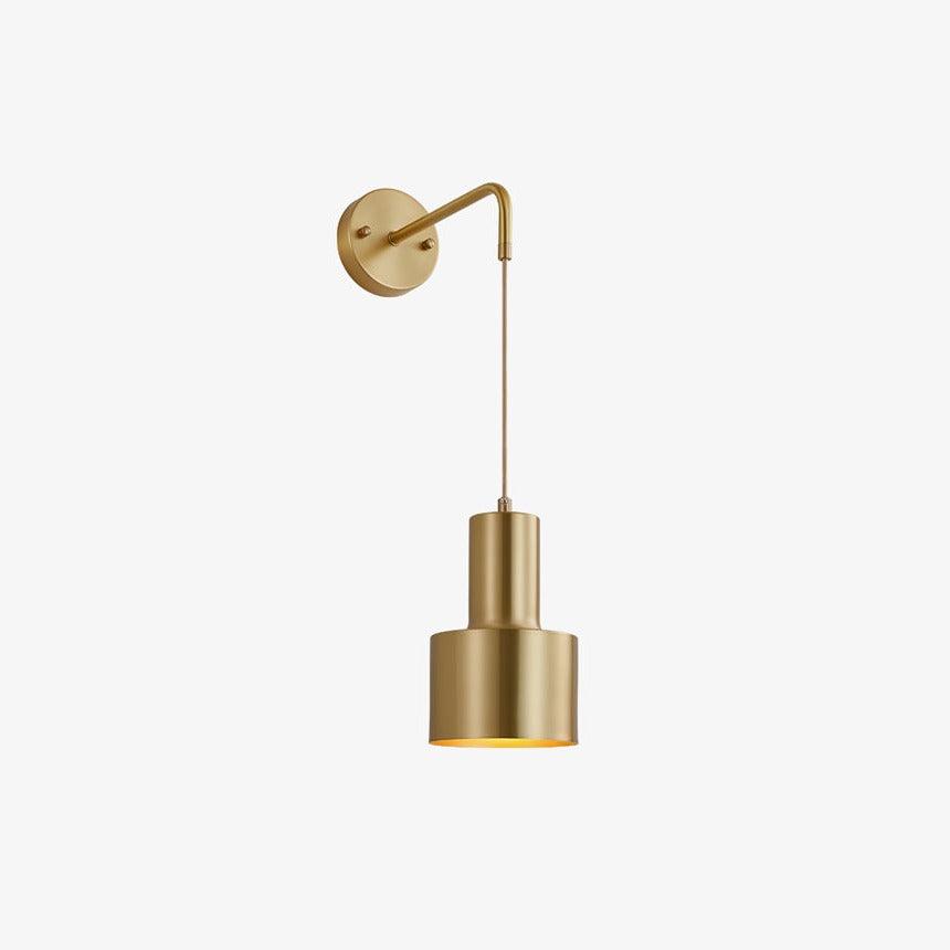 Alvina Modern Minimalist Brass Wall Light
