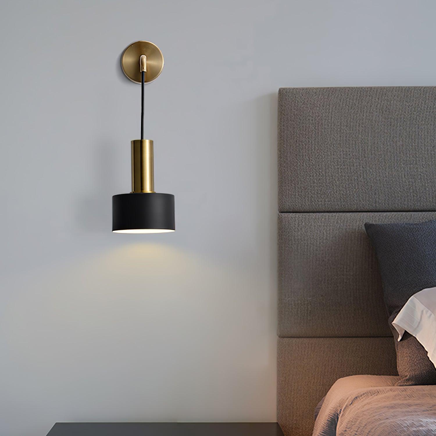 Alvina Modern Minimalist Brass Wall Light