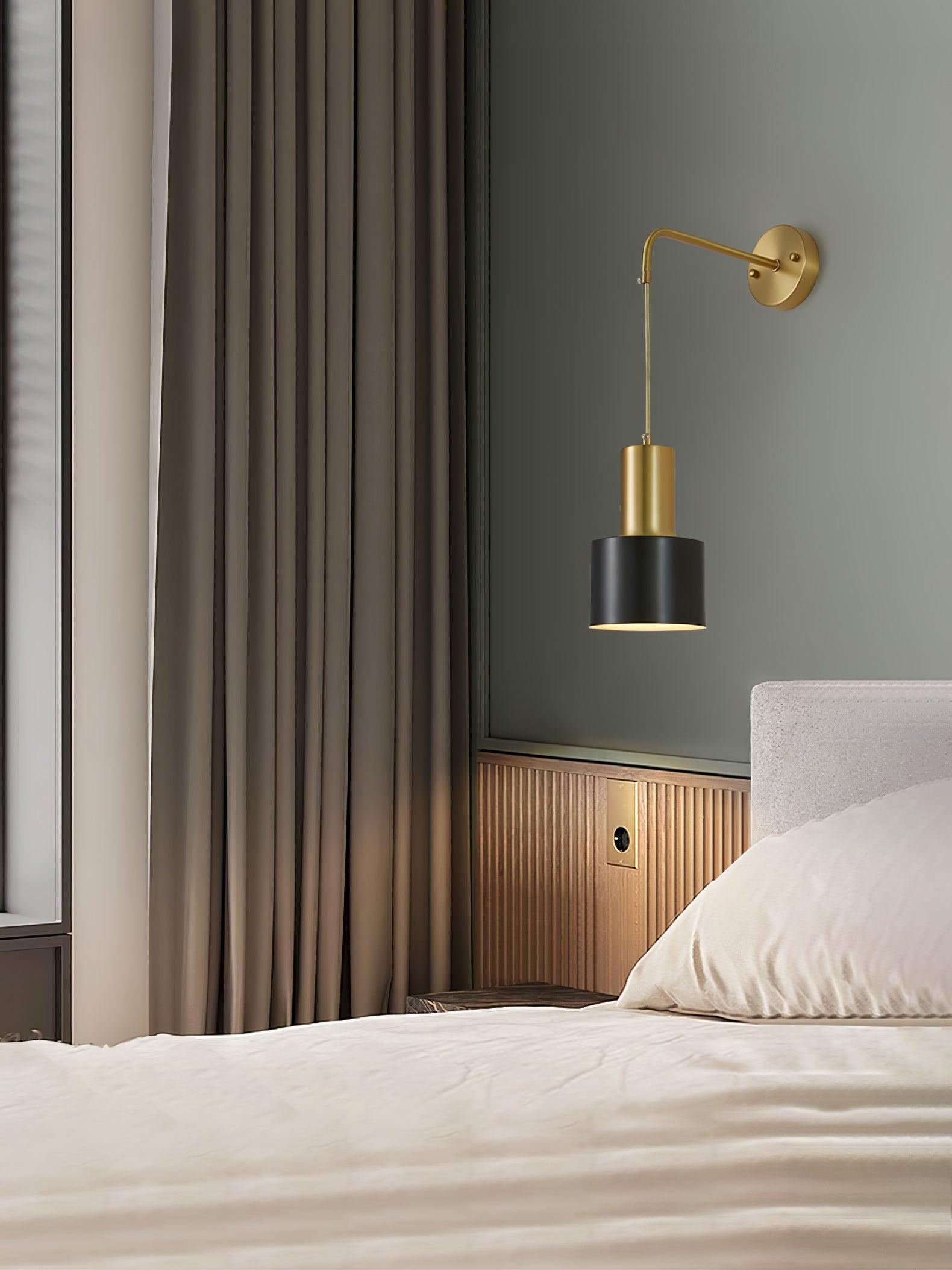 Alvina Modern Minimalist Brass Wall Light