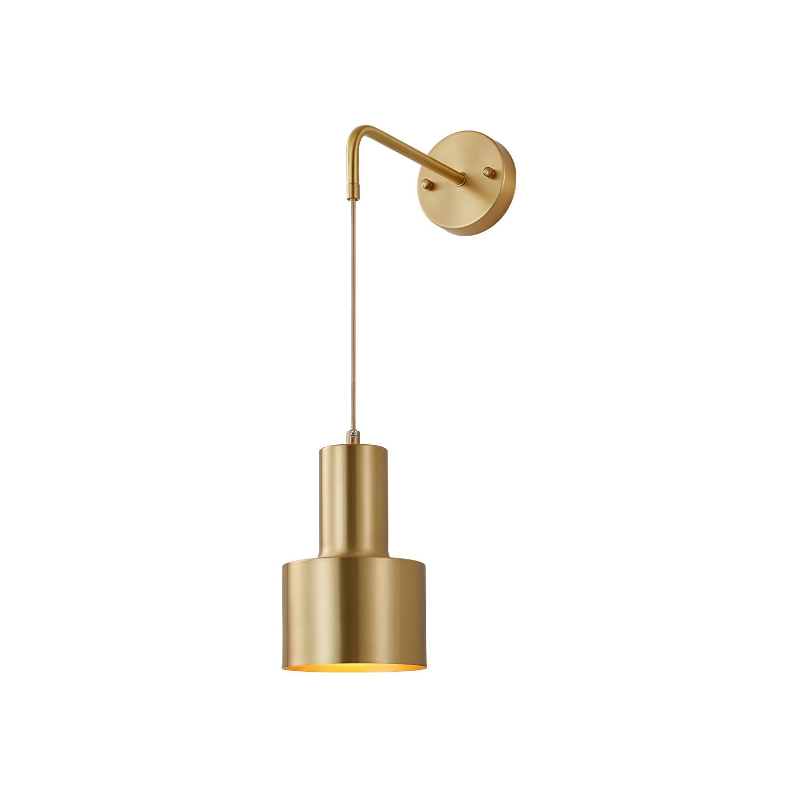 Alvina Modern Minimalist Brass Wall Light