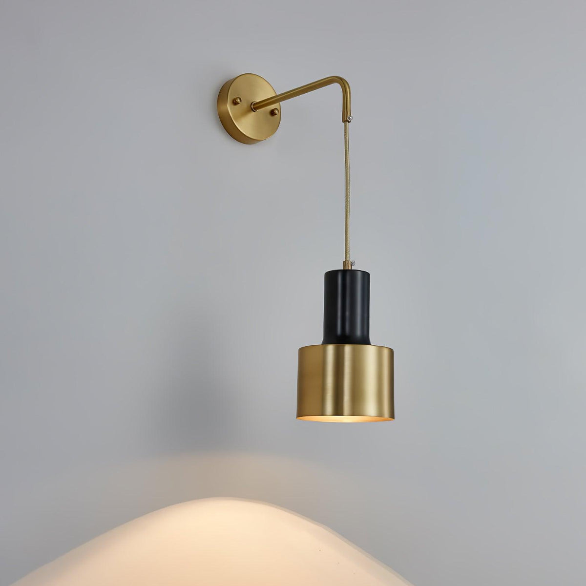Alvina Modern Minimalist Brass Wall Light