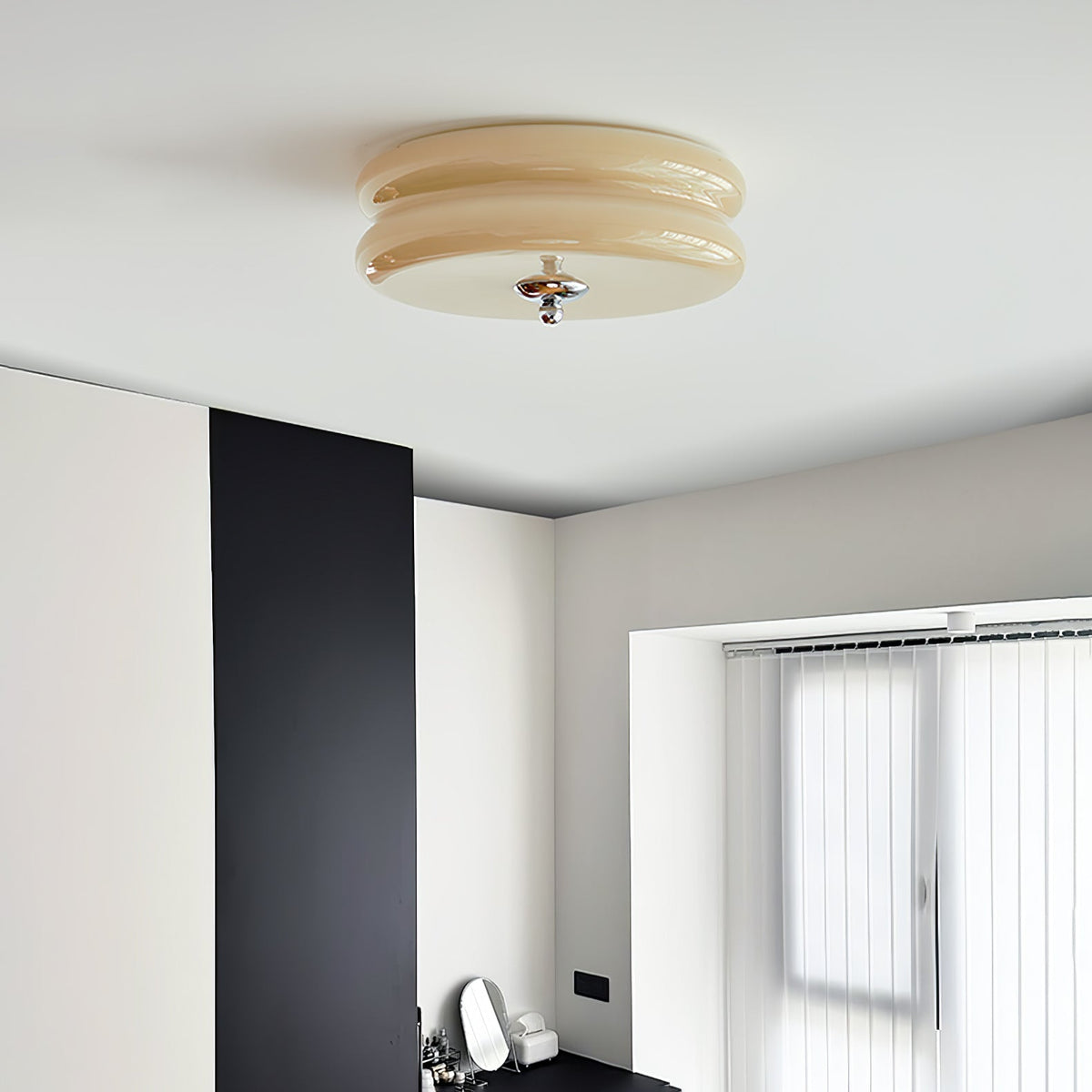 Eirinine Ceiling Light Art Deco Vintage Glass