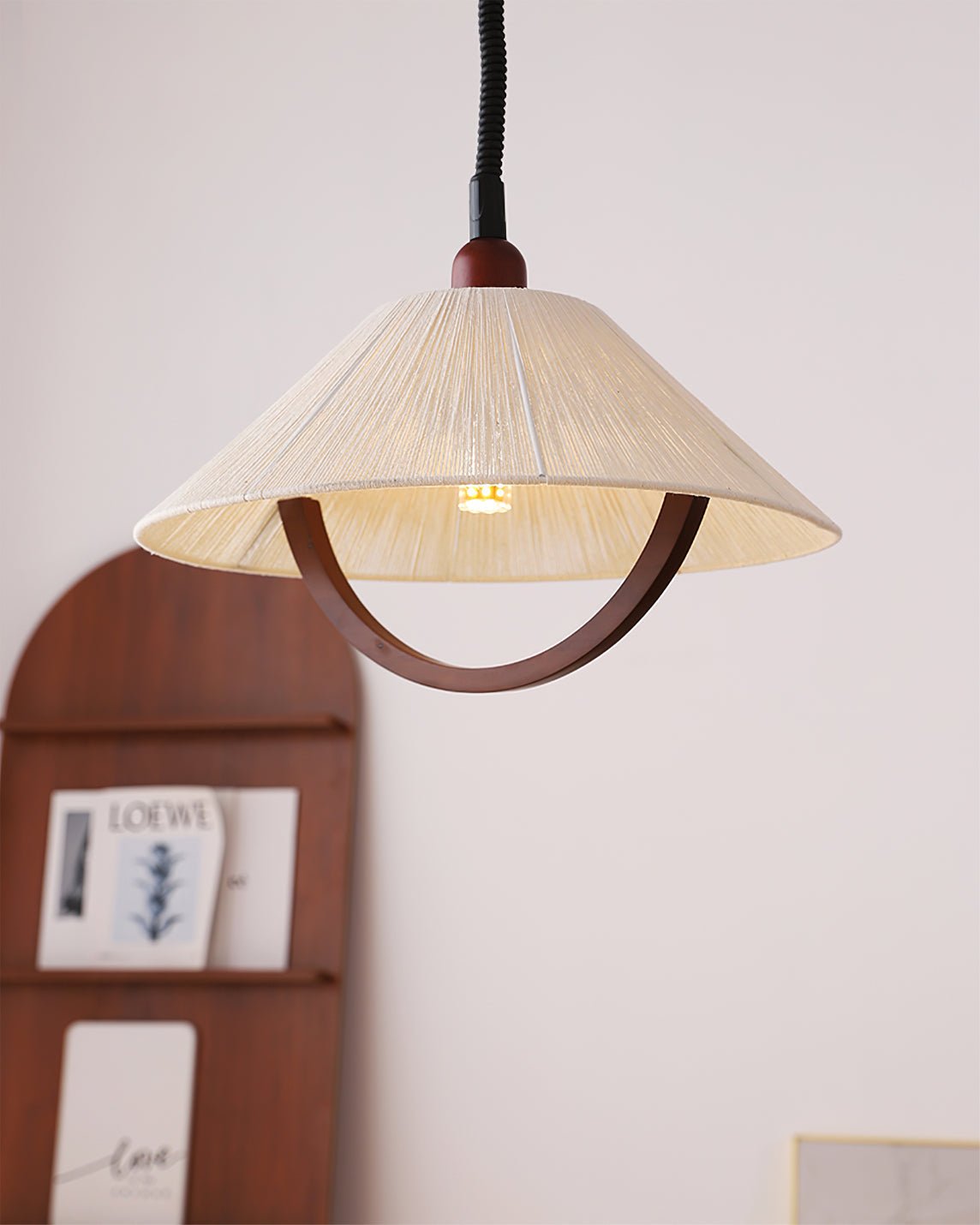 Syraeen Premium Nordic Art Wood Pendant Lamp