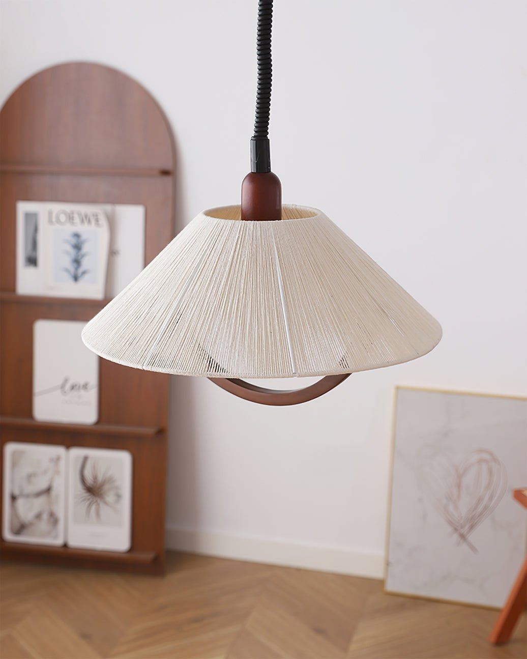 Syraeen Premium Nordic Art Wood Pendant Lamp