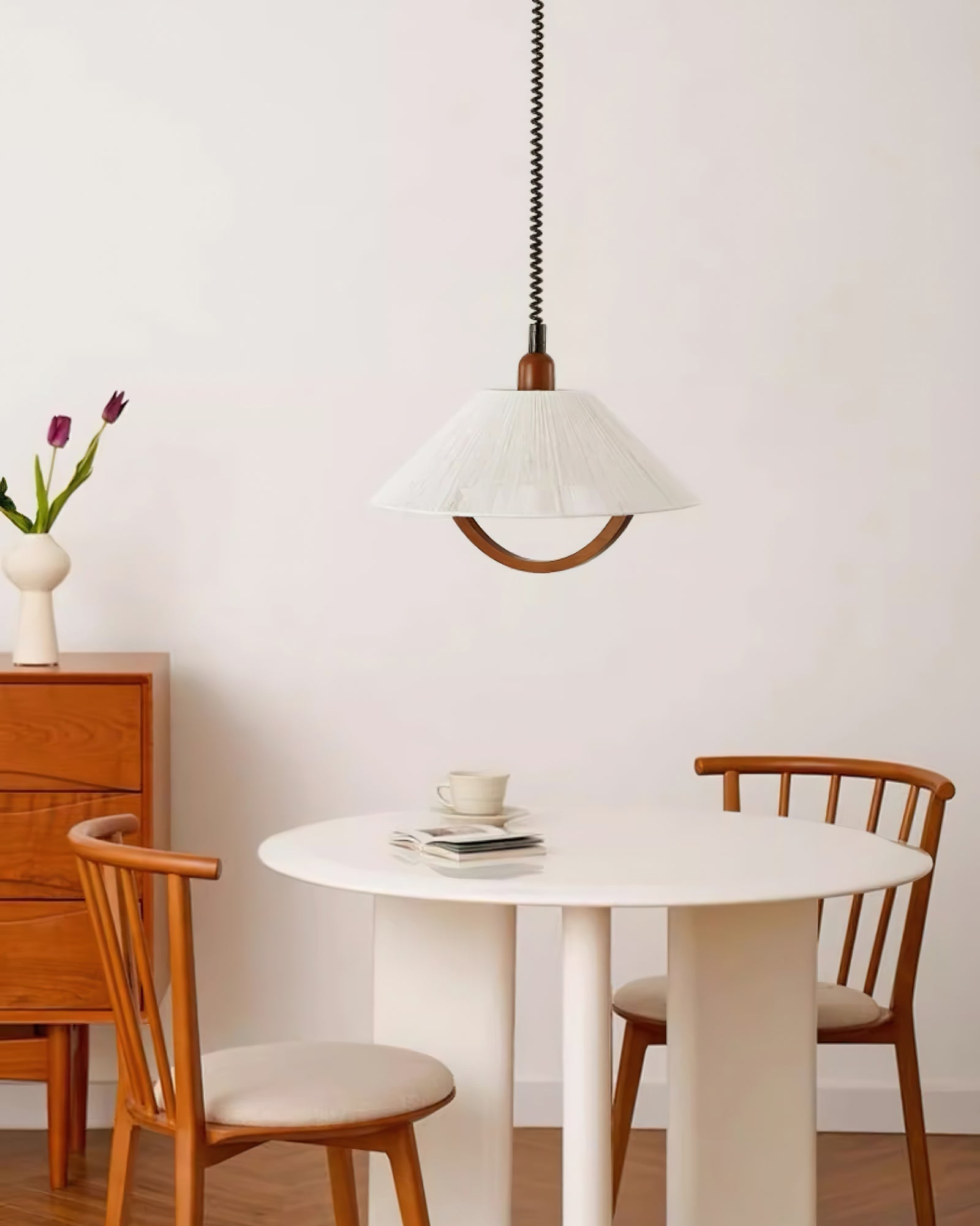 Syraeen Premium Nordic Art Wood Pendant Lamp