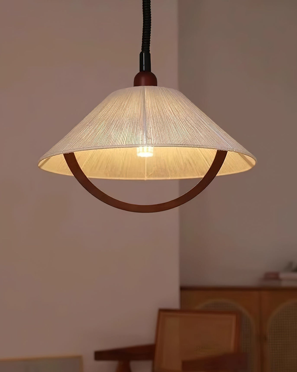 Syraeen Premium Nordic Art Wood Pendant Lamp