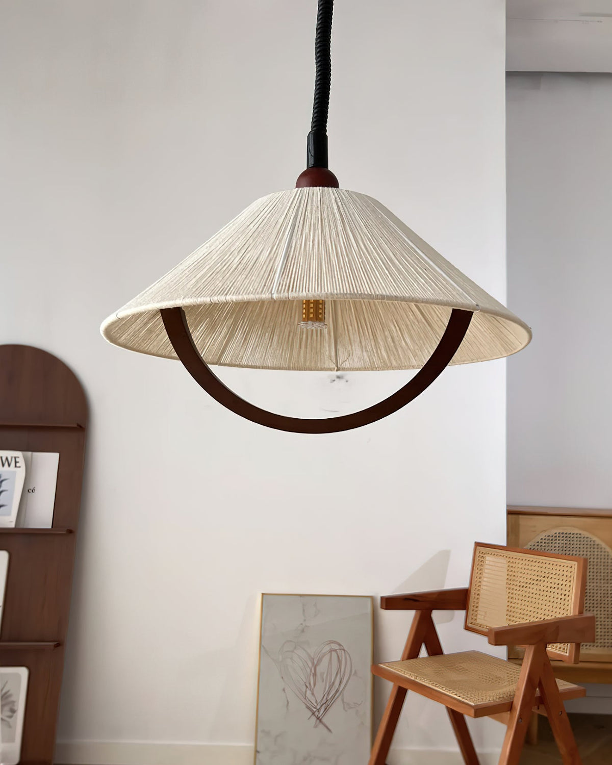 Syraeen Premium Nordic Art Wood Pendant Lamp