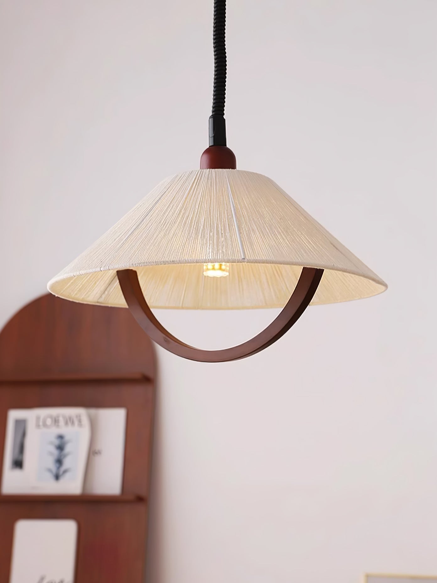 Syraeen Premium Nordic Art Wood Pendant Lamp