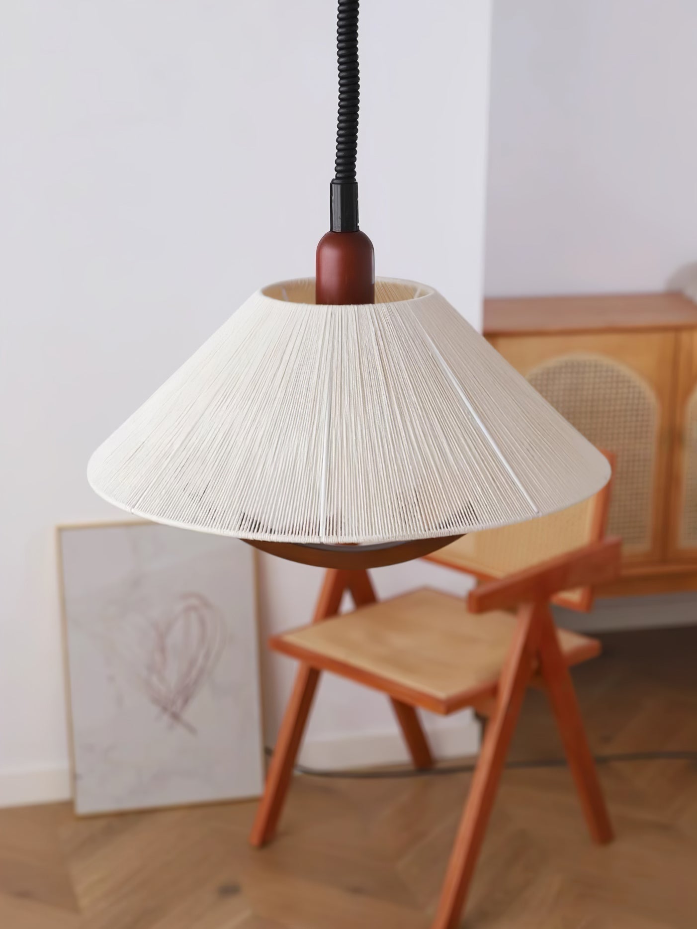 Syraeen Premium Nordic Art Wood Pendant Lamp