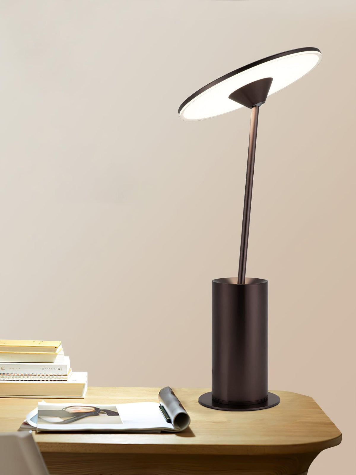 Feralielle Steel Minimalist Table Lamp