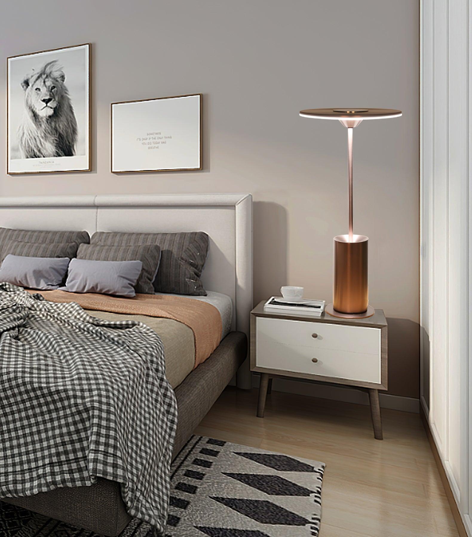 Feralielle Steel Minimalist Table Lamp