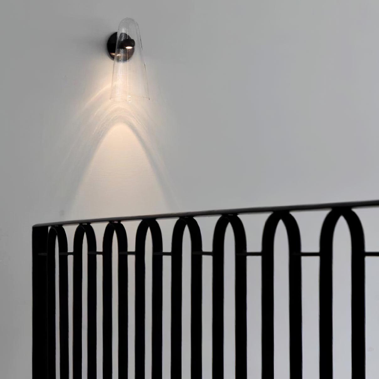 Lioririella Conical Glass Wall Lamp