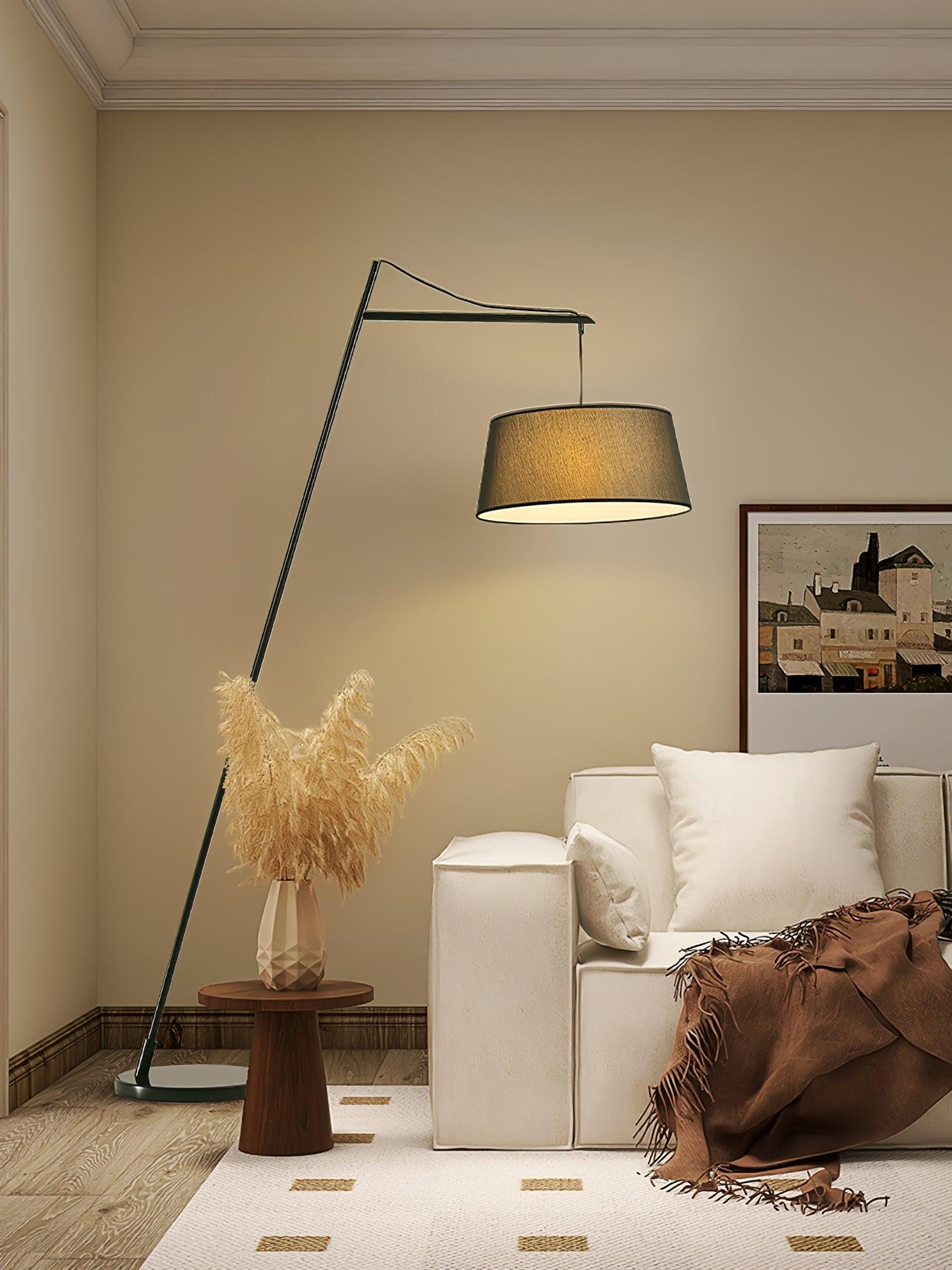 Votalyra Modern Fabric Floor Lamp
