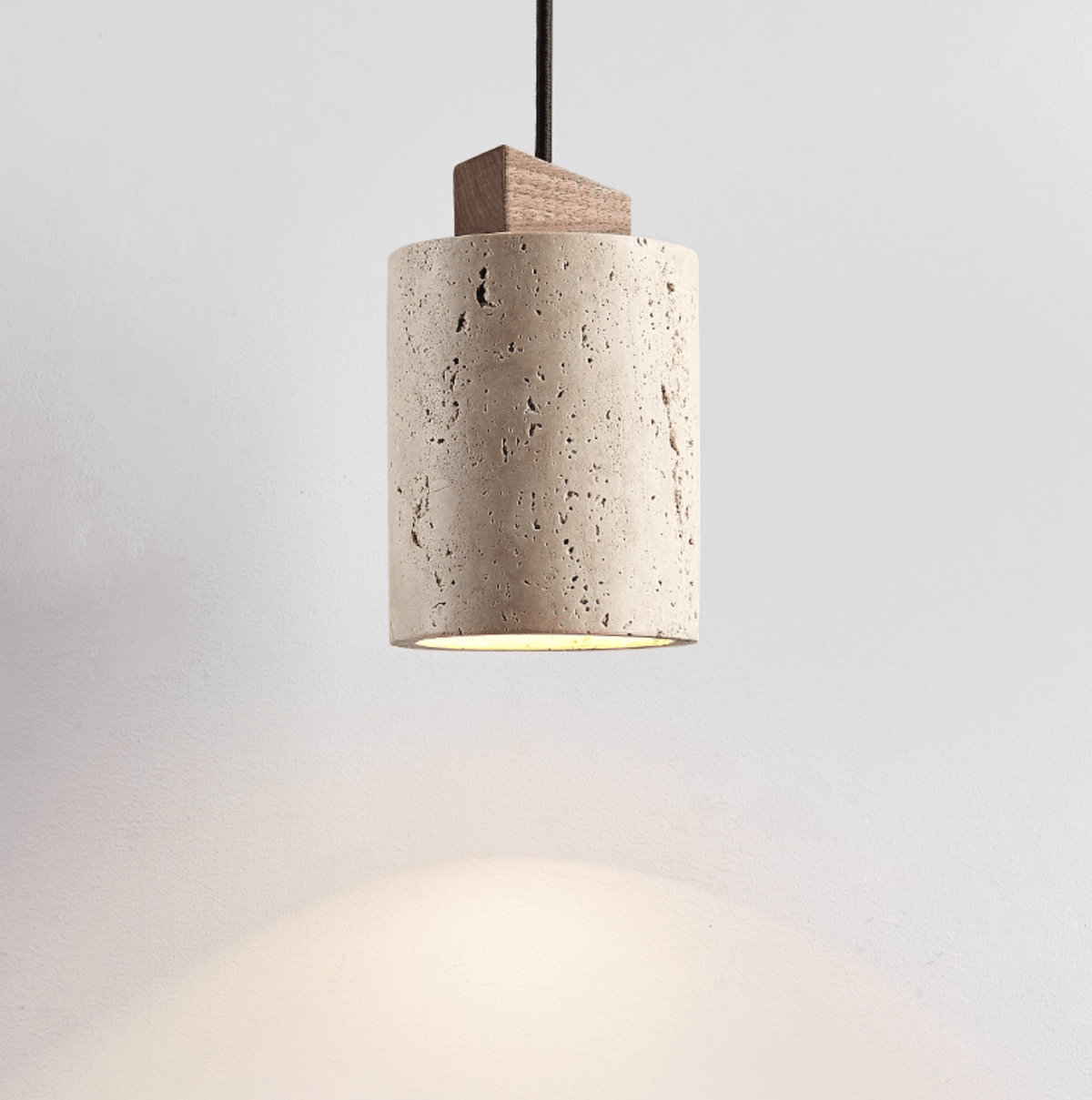 Opal Cylinder Pendant Lamp