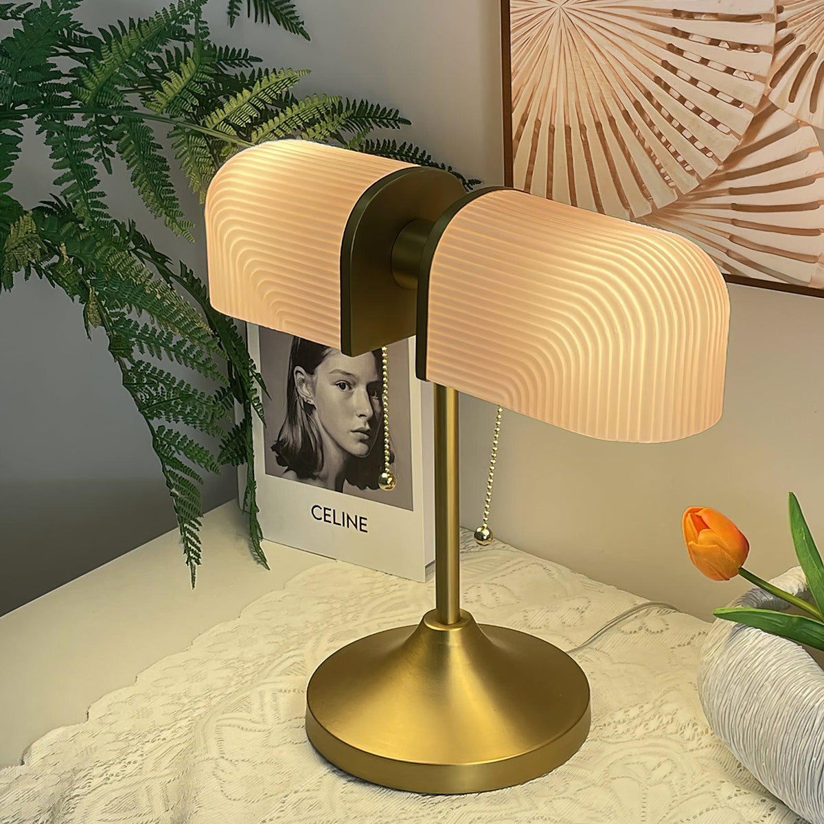 Gorven Industrial Table Lamp