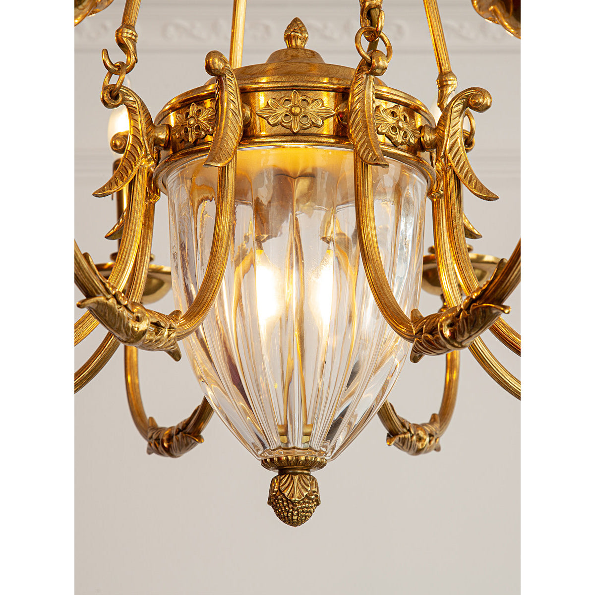 Valerix Brass Chandelier