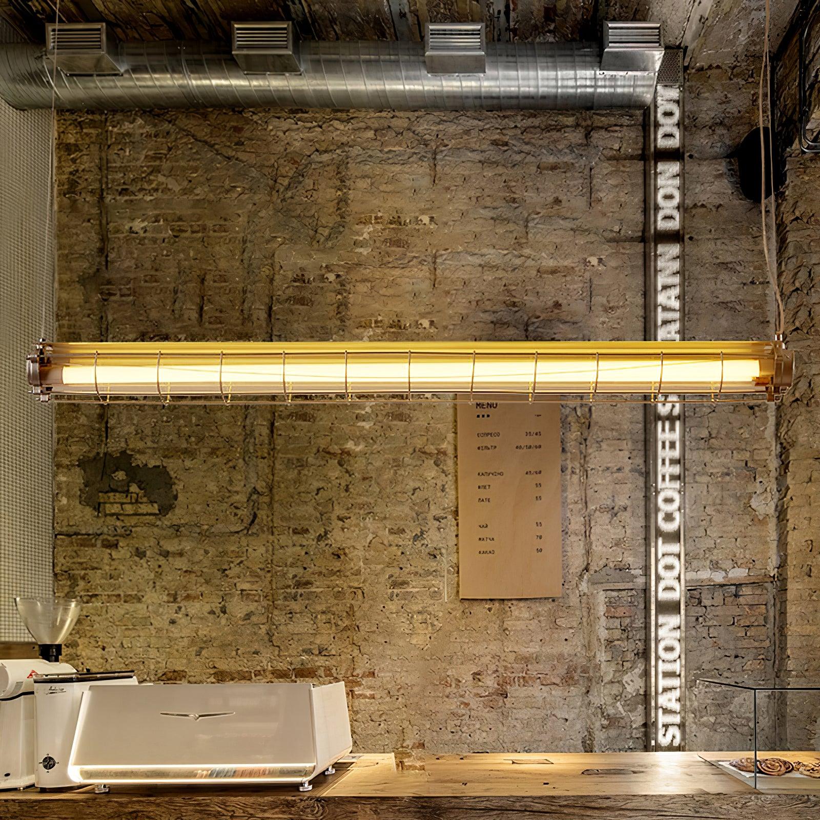 Alaric Industrial Linear Pendant Light