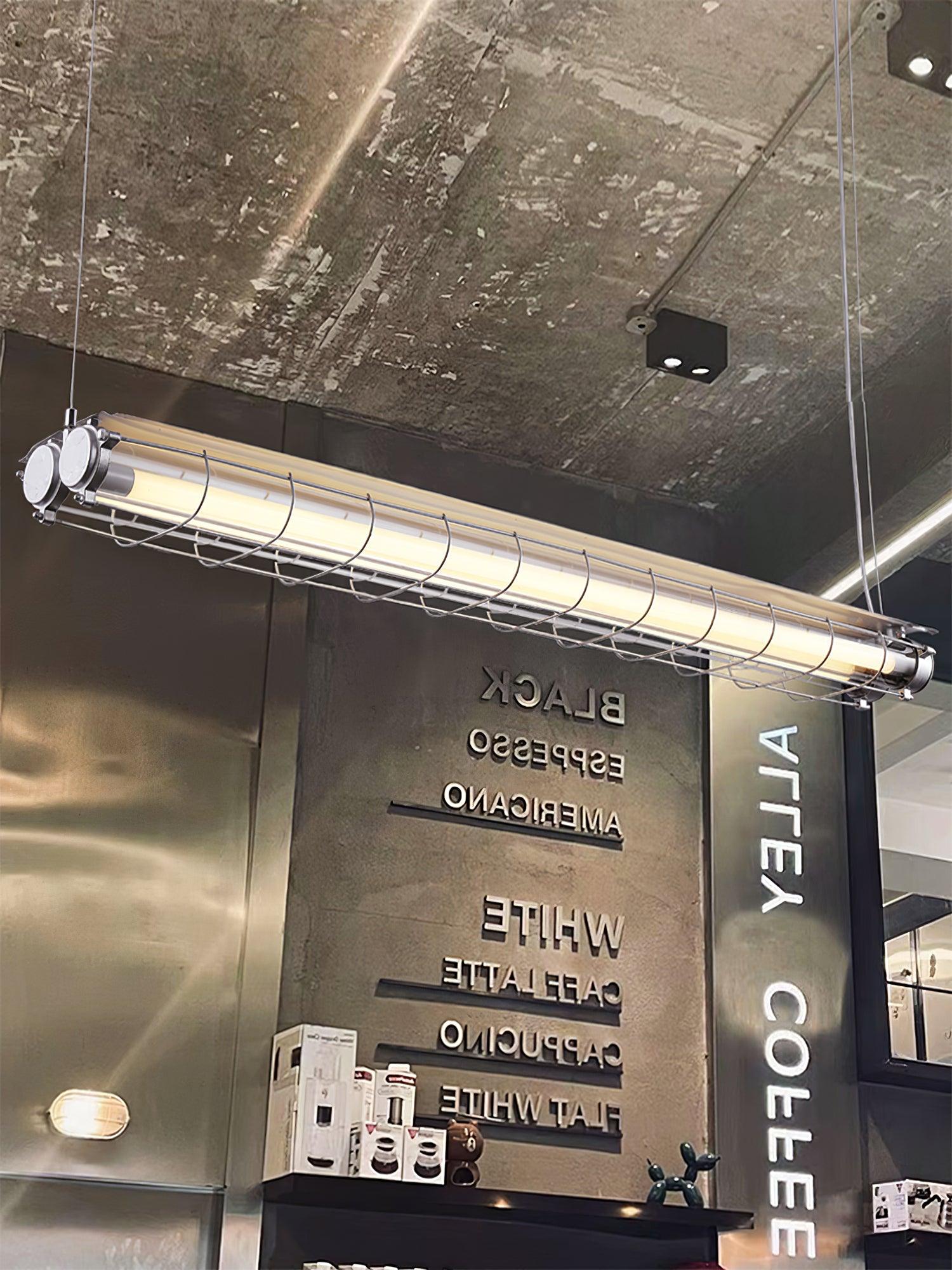 Alaric Industrial Linear Pendant Light
