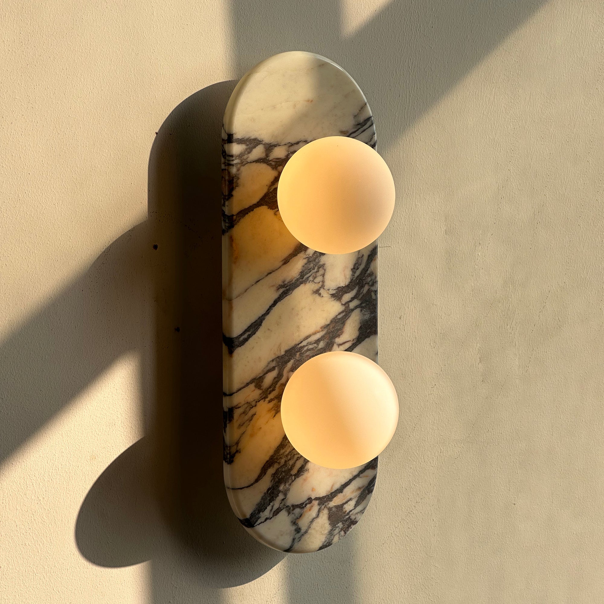 Alvuvyo Elegance Modern Marble Wall Lamp