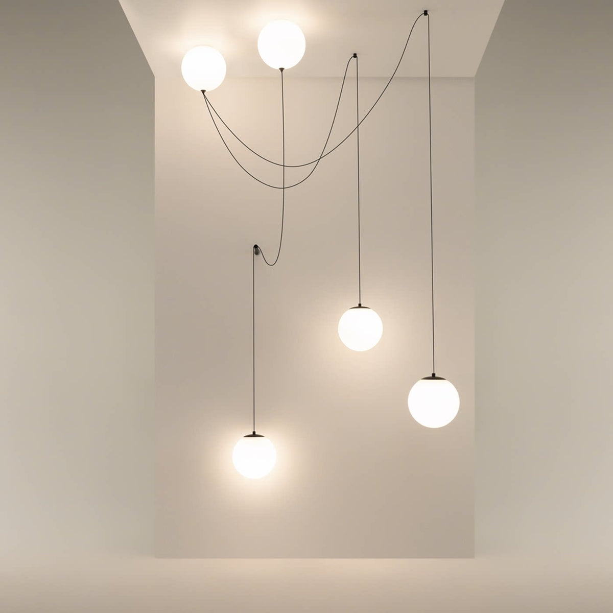 Asteris Noctis Globe Pendant Lamp