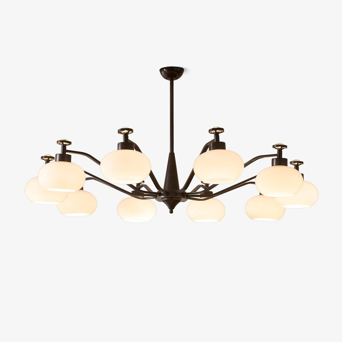 Althaen Elegance Vintage Glass Chandelier