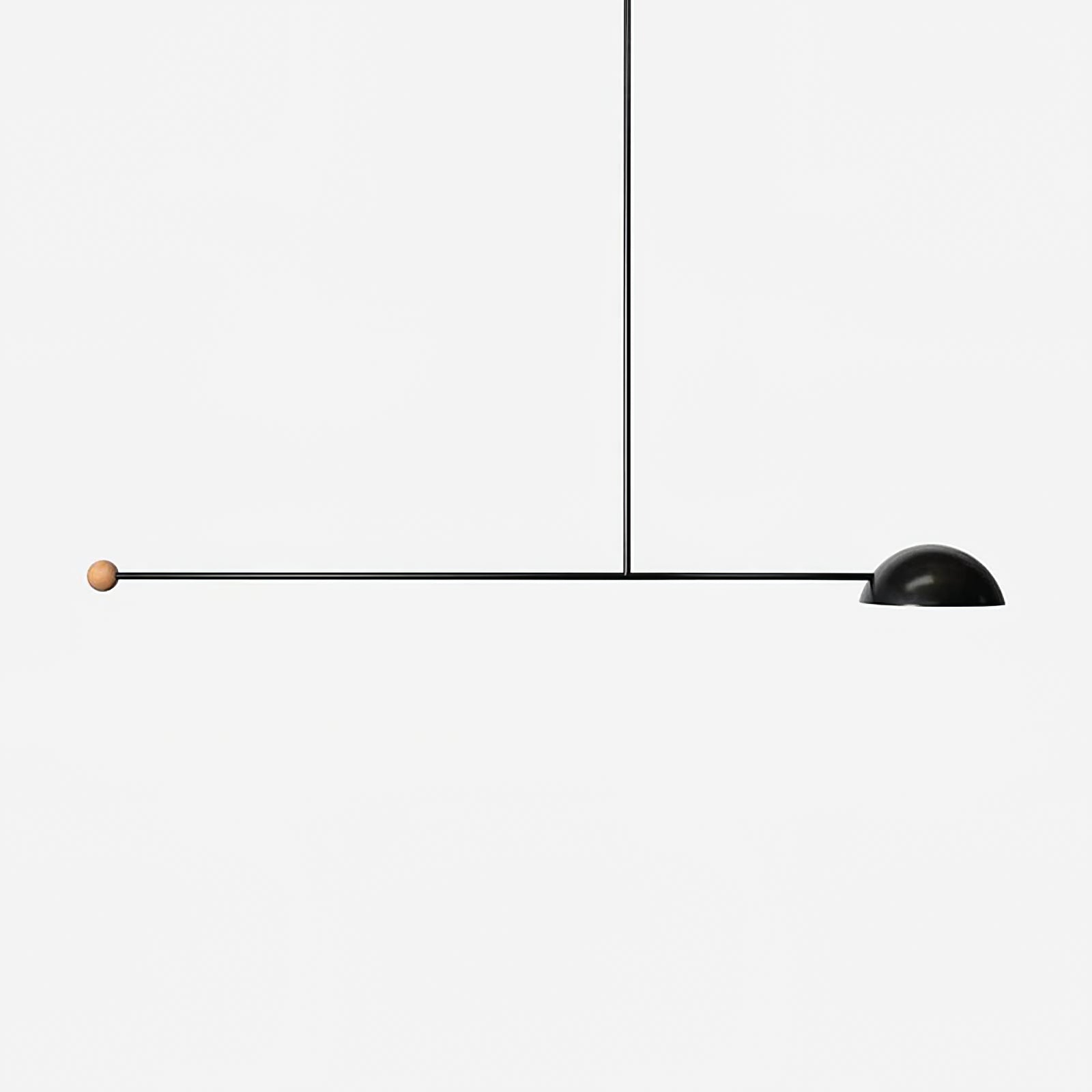 Orbital Balance Modern Linear Pendant Light - Neutral Decor