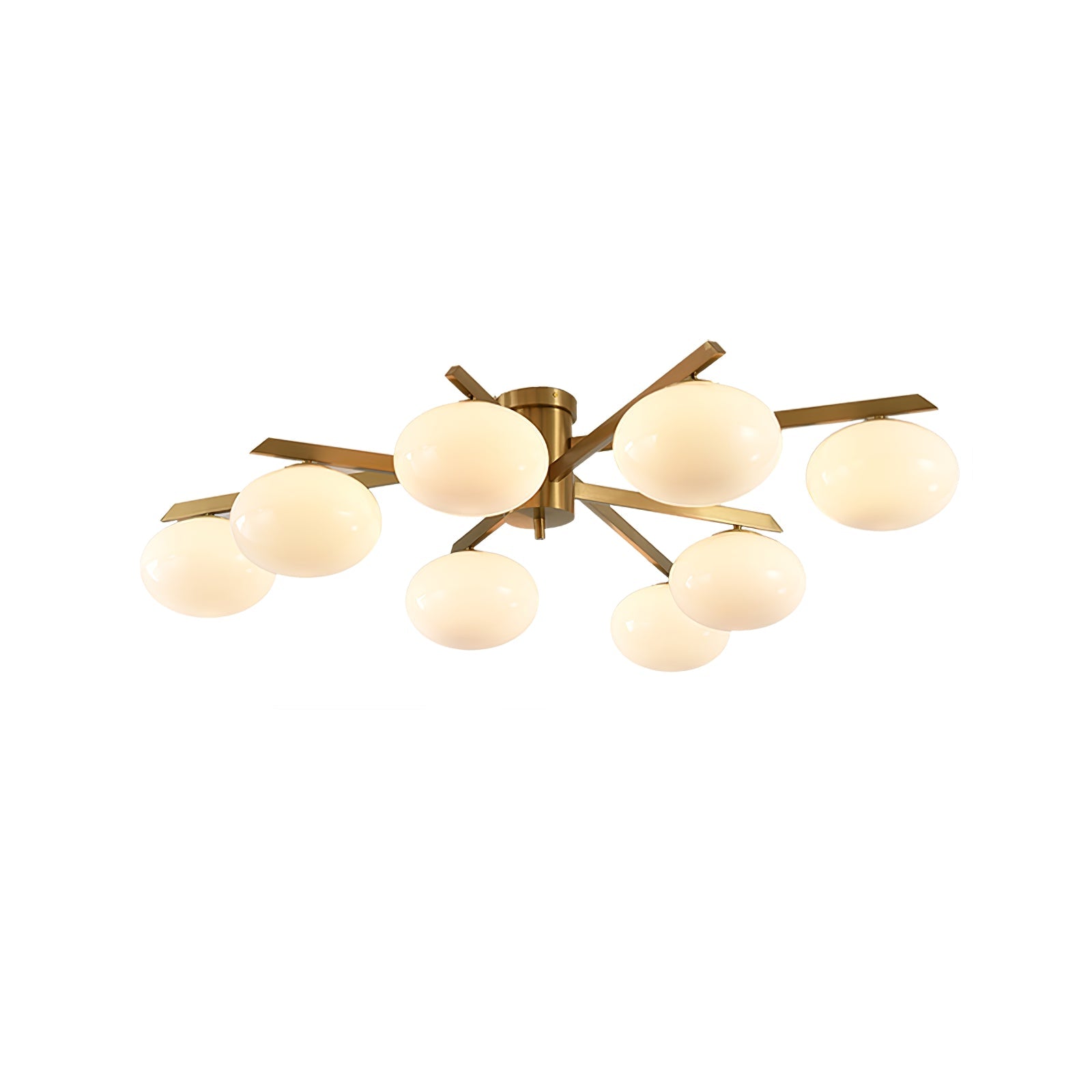 Velaraya Modern Glass Ceiling Light