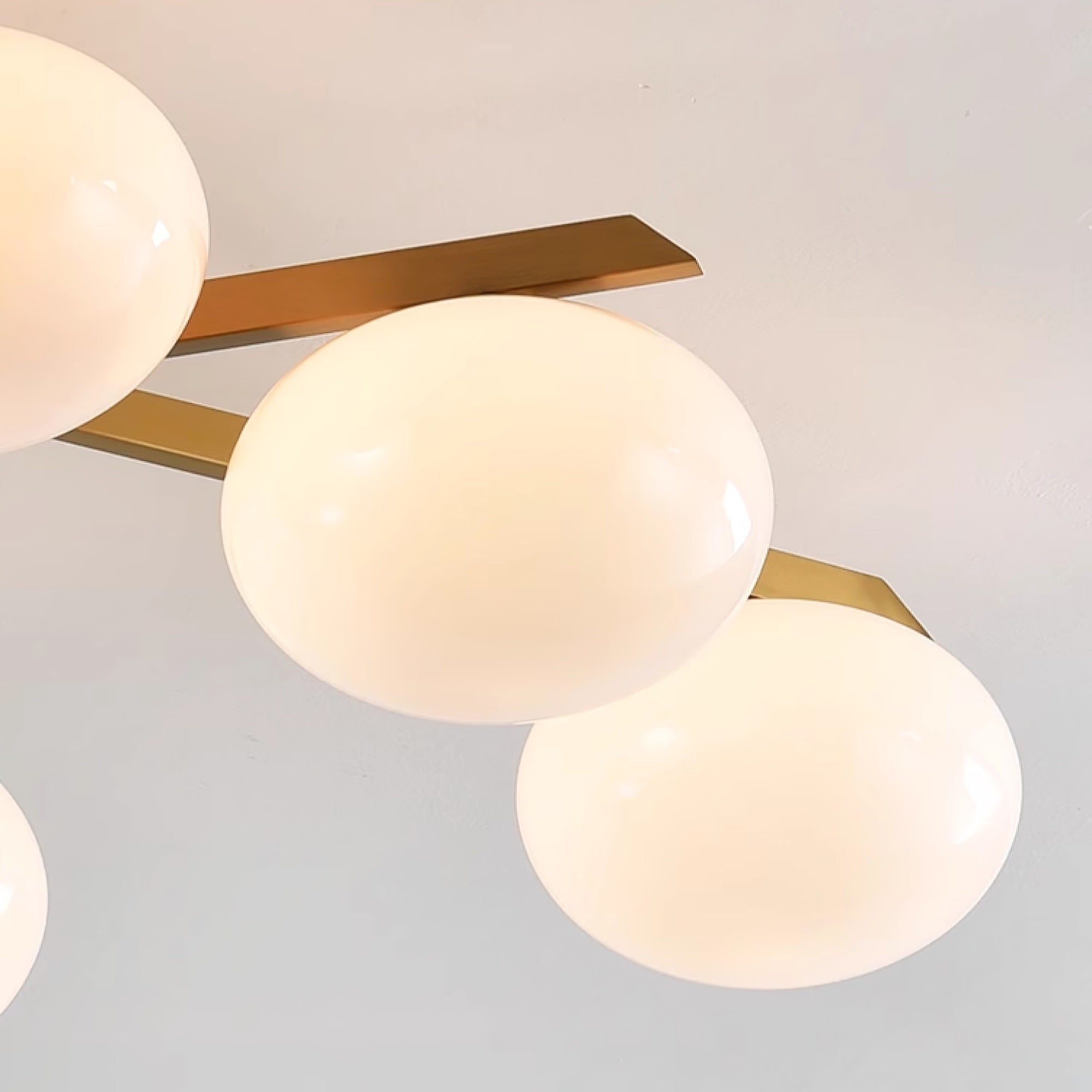 Velaraya Modern Glass Ceiling Light