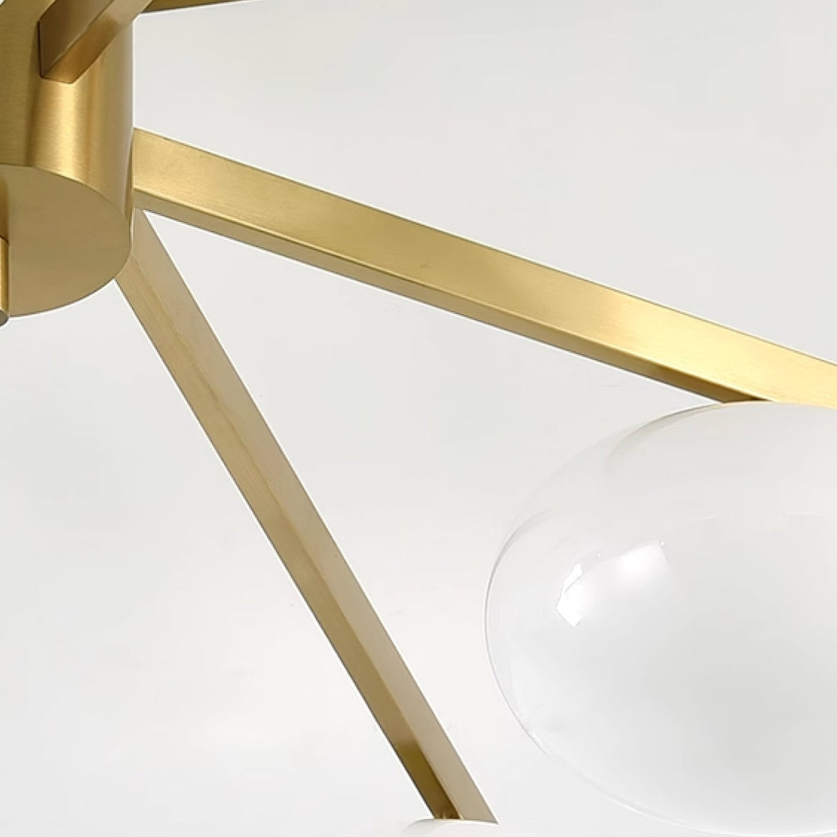 Velaraya Modern Glass Ceiling Light