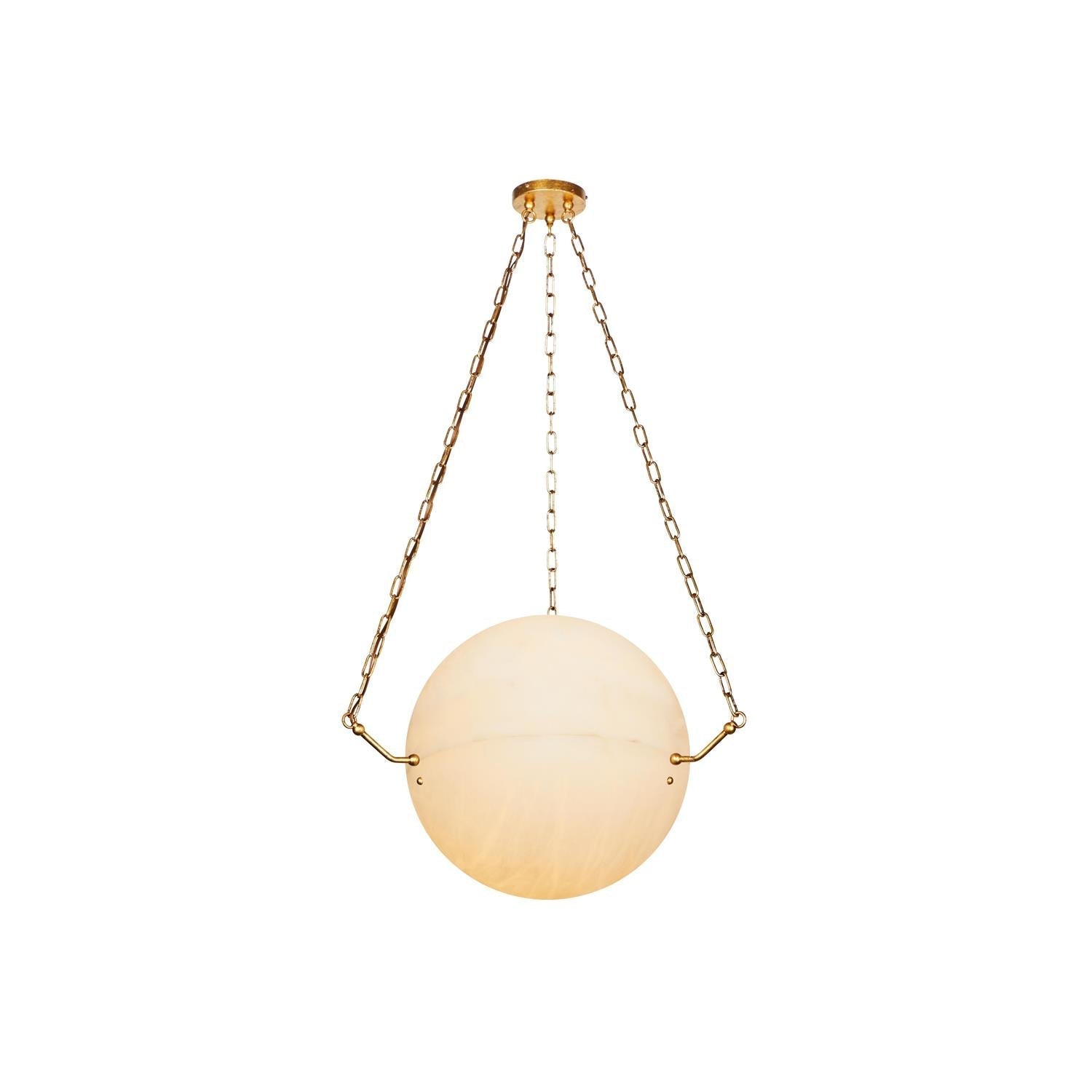 Himinuvys Modern Minimalist Alabaster Pendant Light
