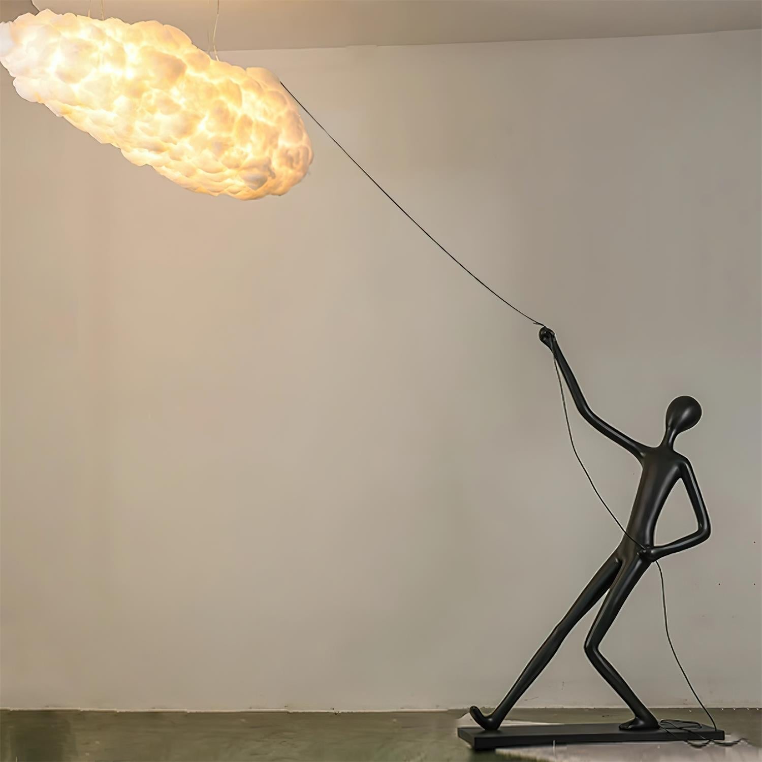 Cildes Cotton Sculpture Lamp