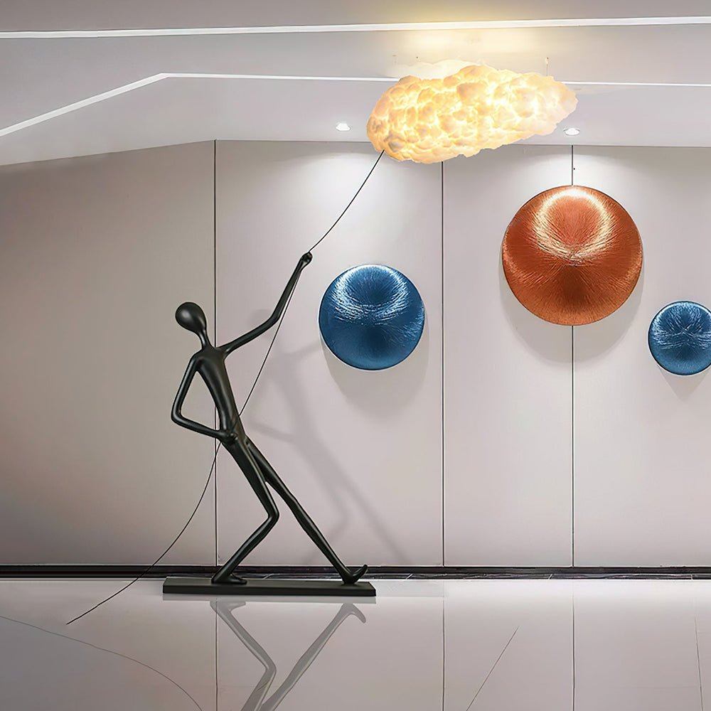 Cildes Cotton Sculpture Lamp