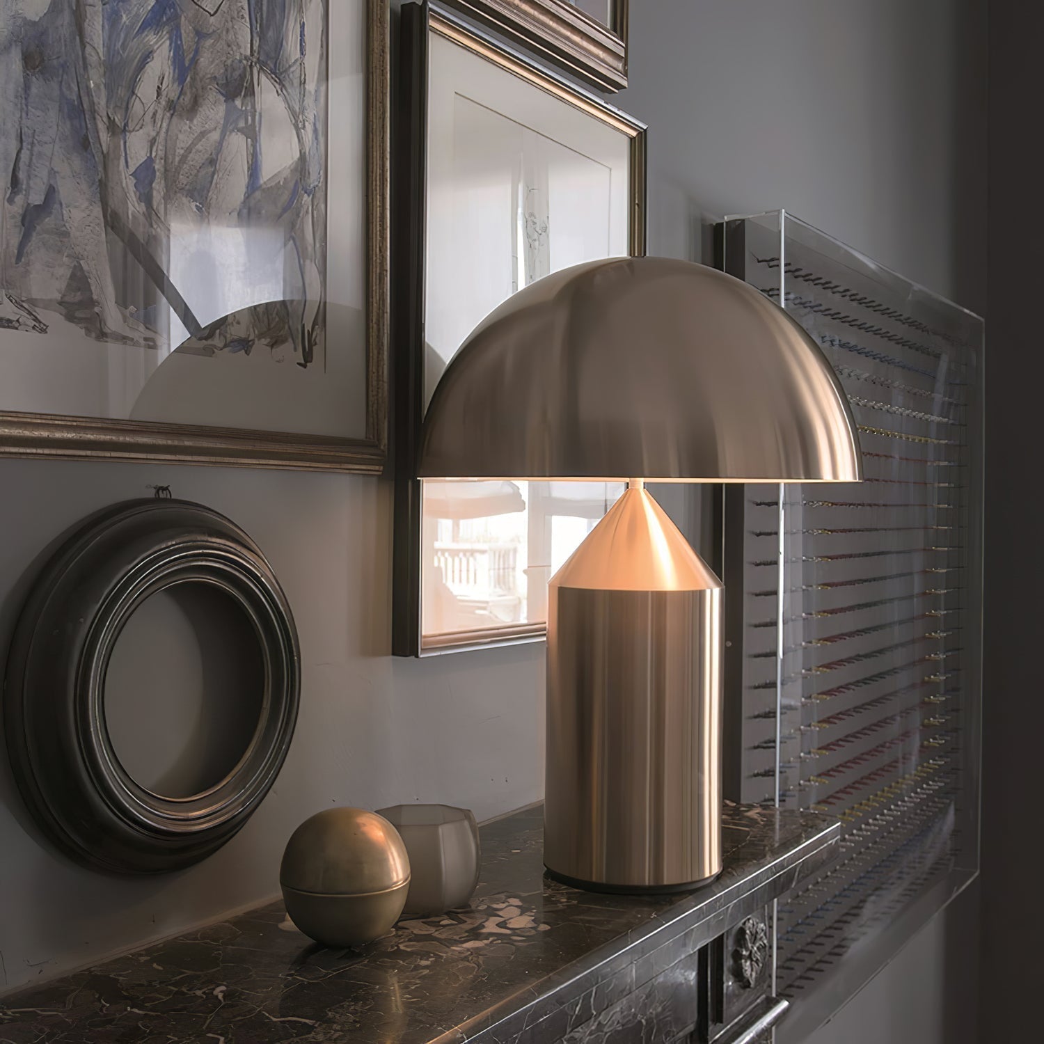 Selisina Industrial Minimalist Table Lamp
