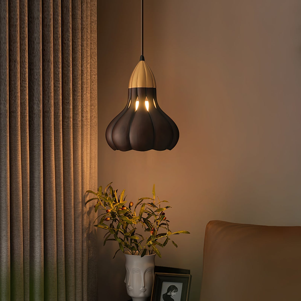 Arraeion Individual Creativity Wood Pendant Lamp