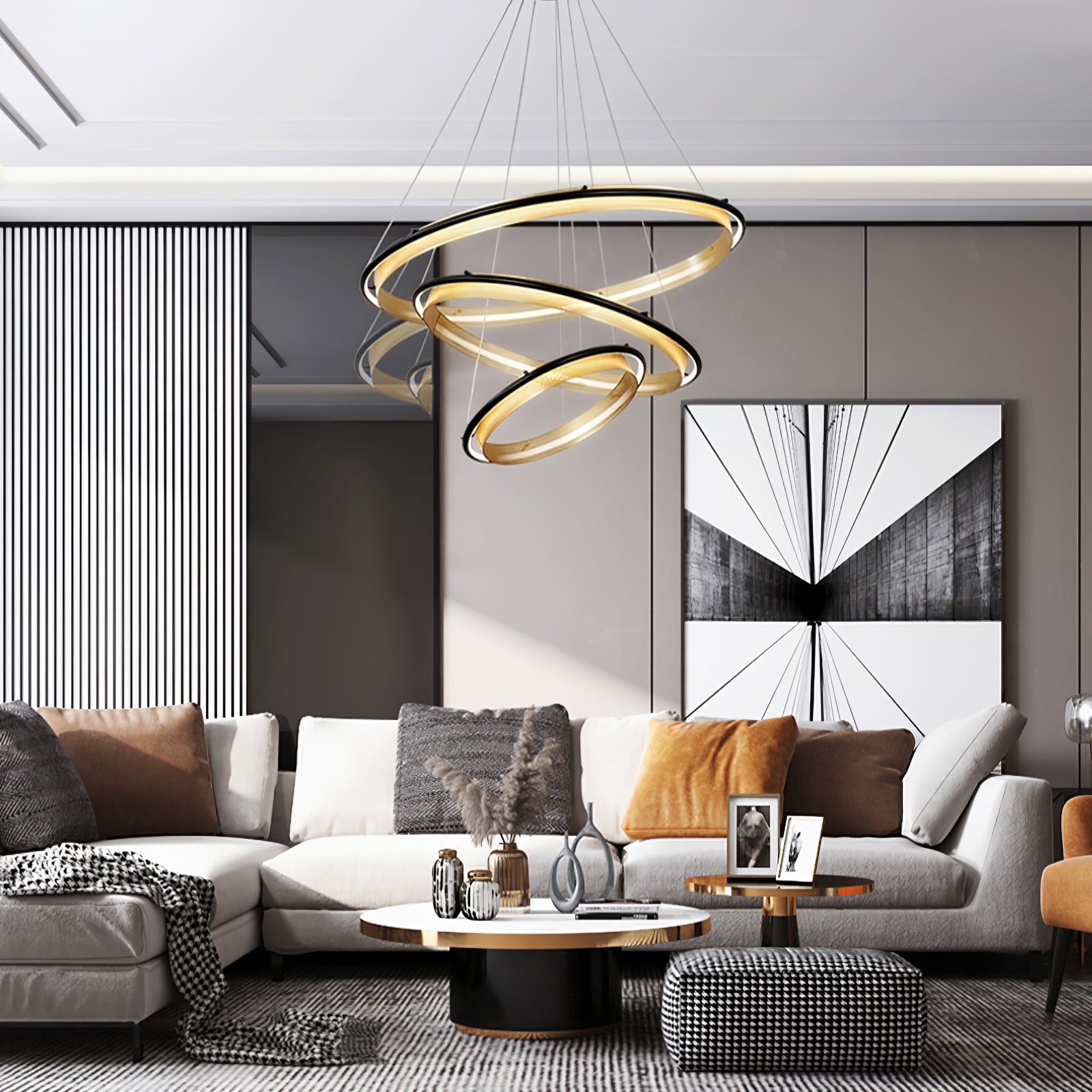 Himinuvyo Modern Minimalist LED Chandelier