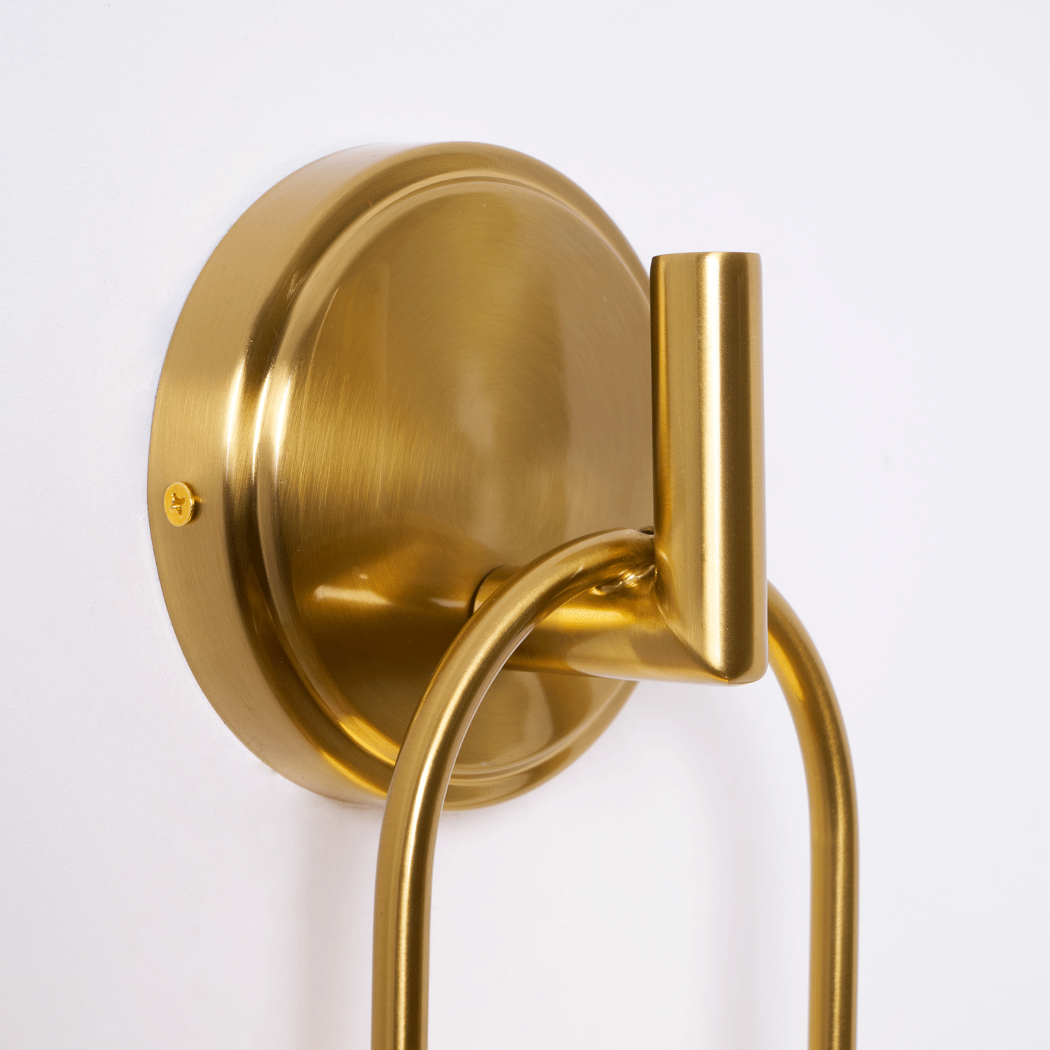 Cumirisra Modern Minimalist Brass Glass Wall Light