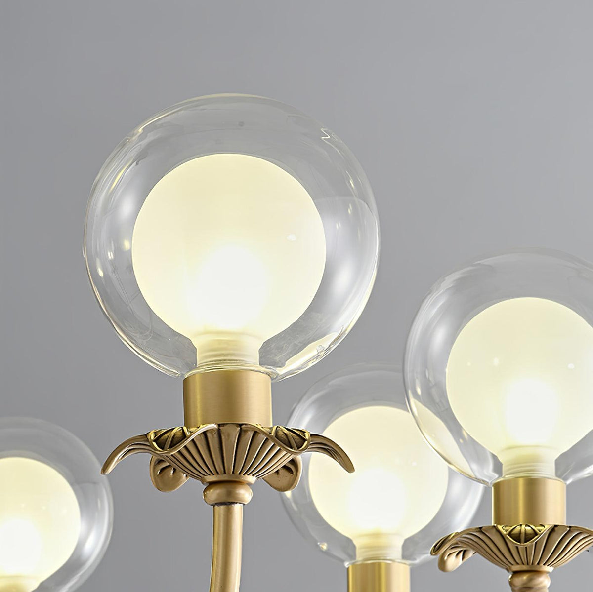 Crown Classic Glass Chandelier