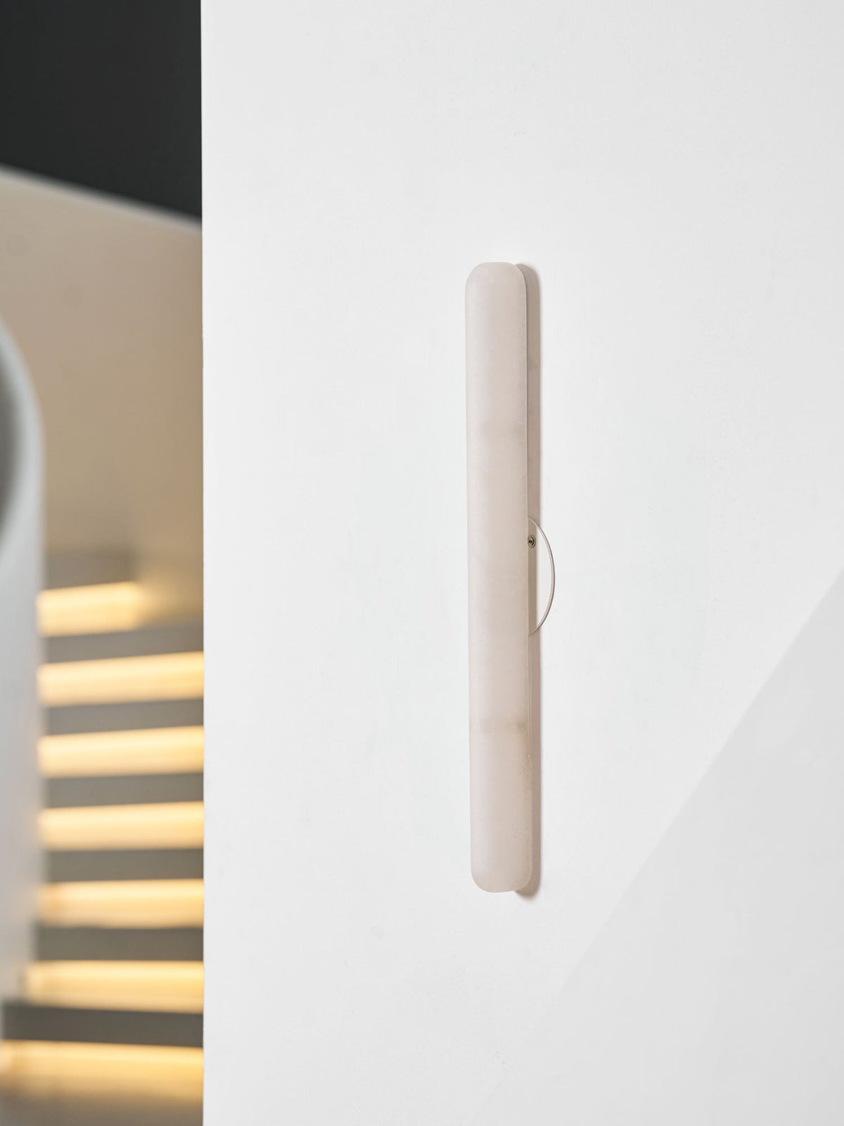 Alderstone Slim Alabaster Linear Indoor Wall Light