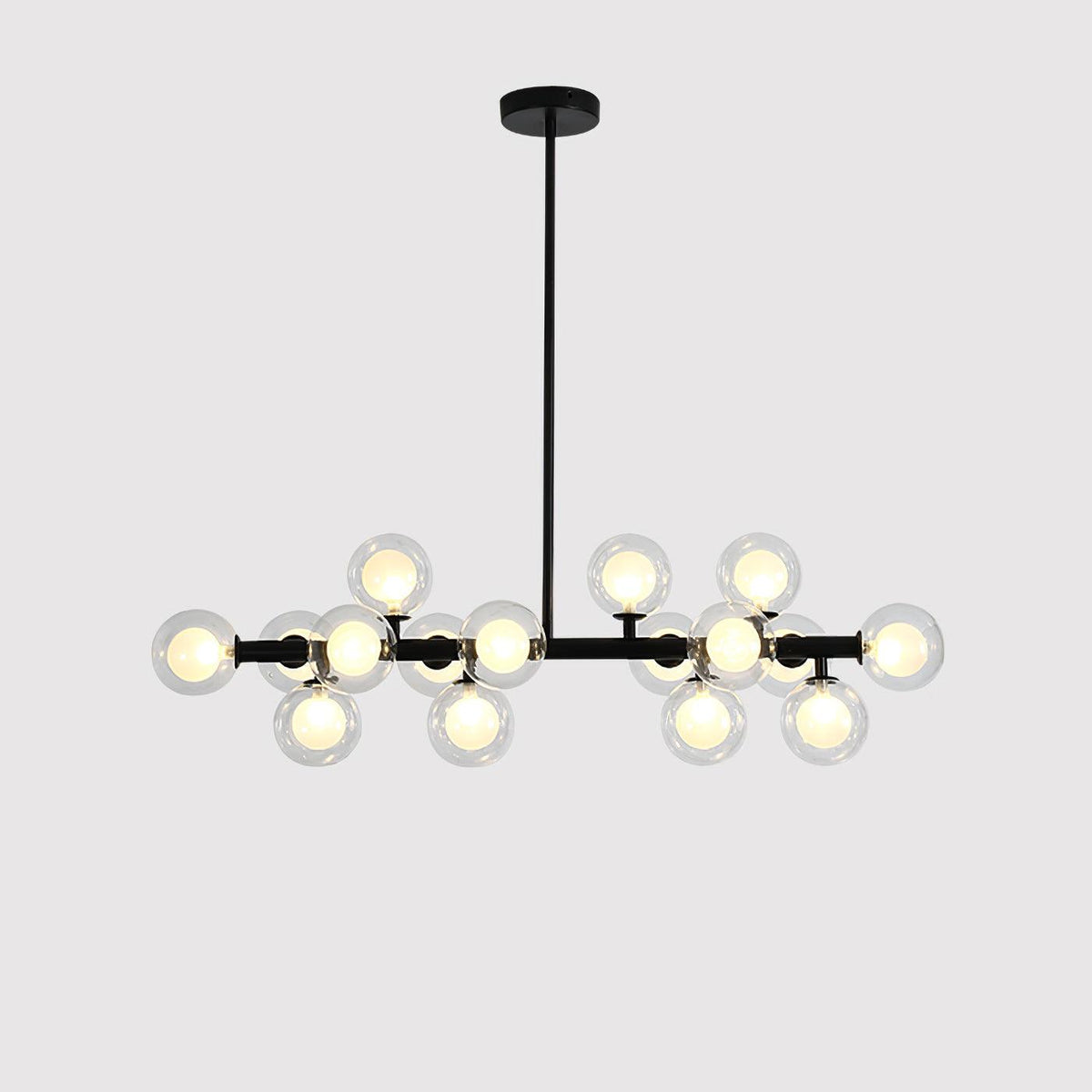 Eiranelle Chandelier Glass and Minimalist